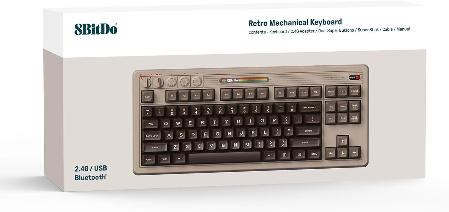 8BitDo Retro Mechanical Keyboard