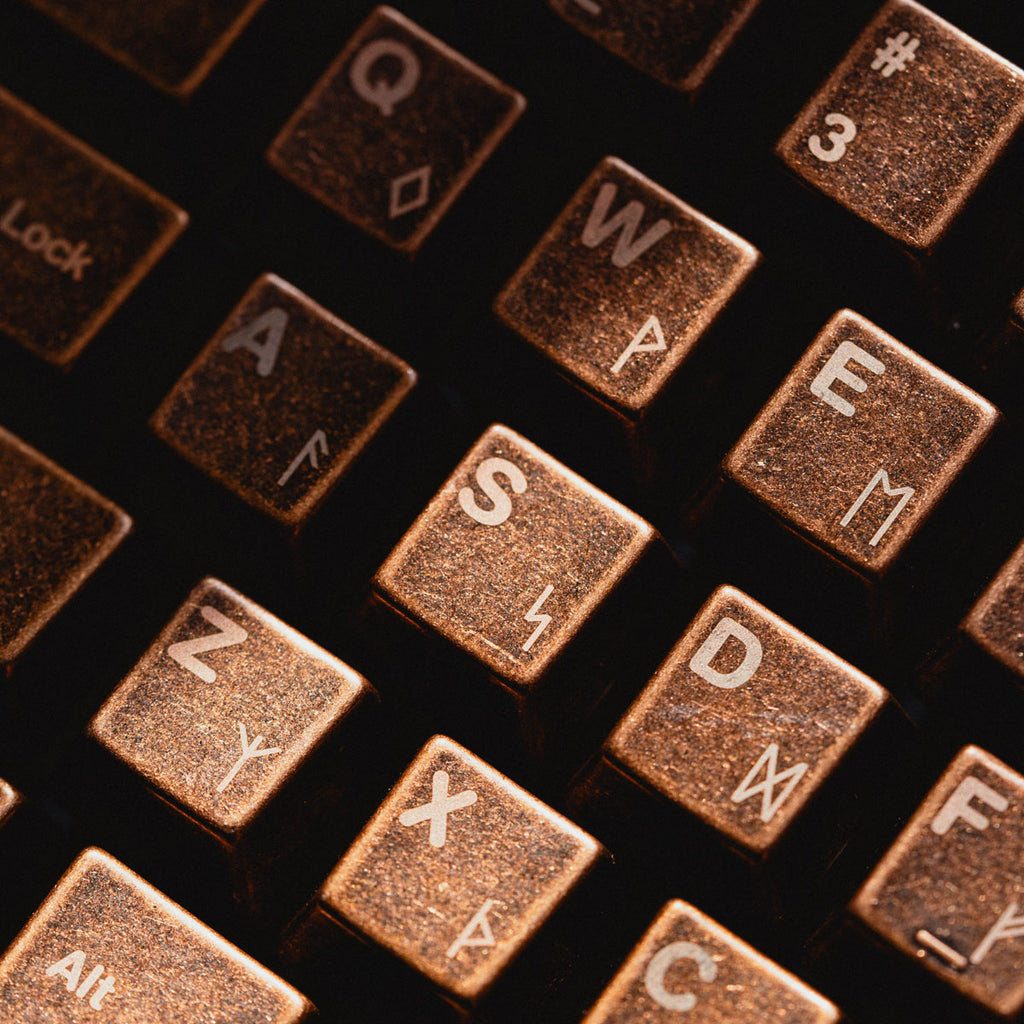 Awekeys Viking Antiques Metal Keycaps Set