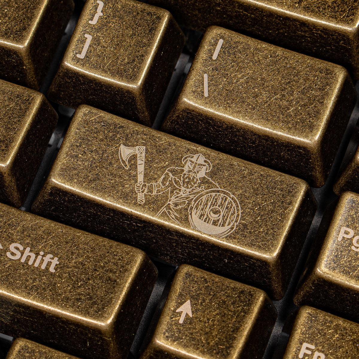 Awekeys Viking Antiques Metal Keycaps Set