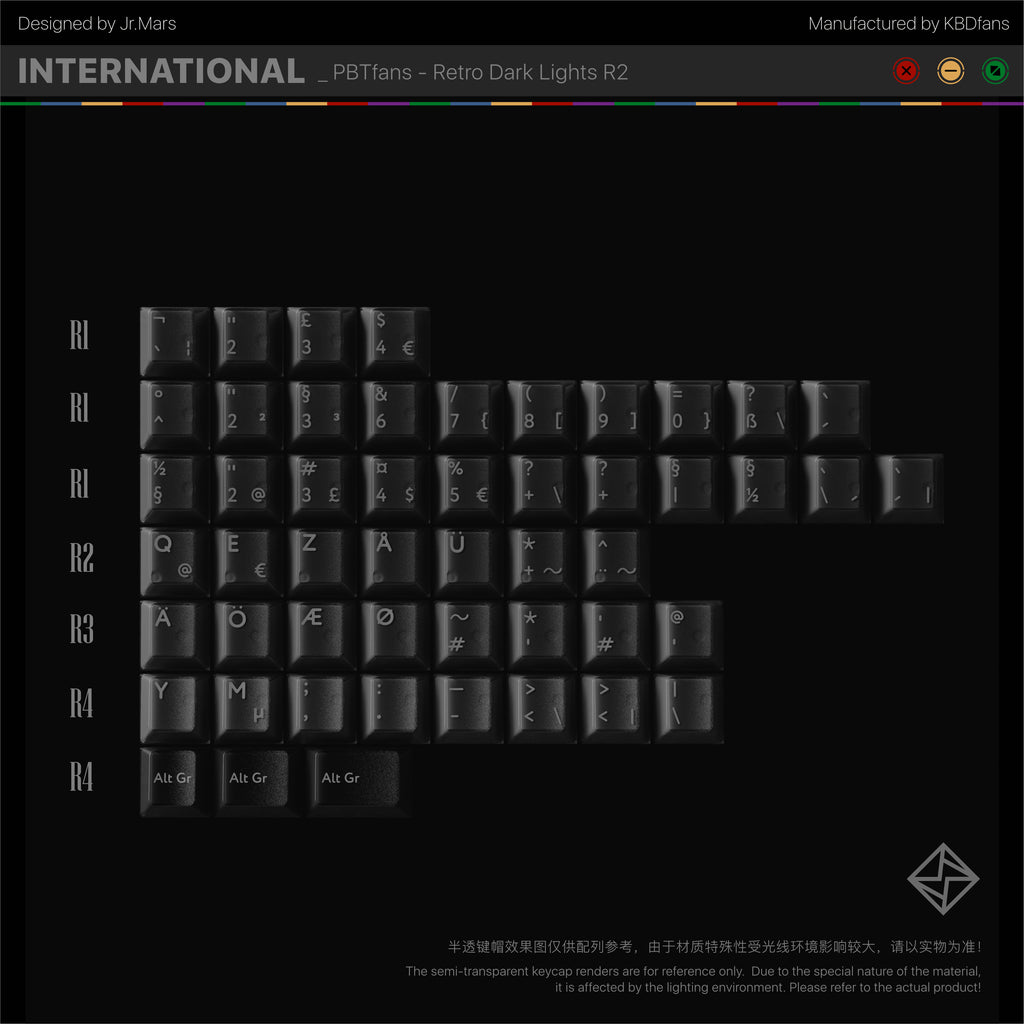 PBTfans Retro Dark Lights