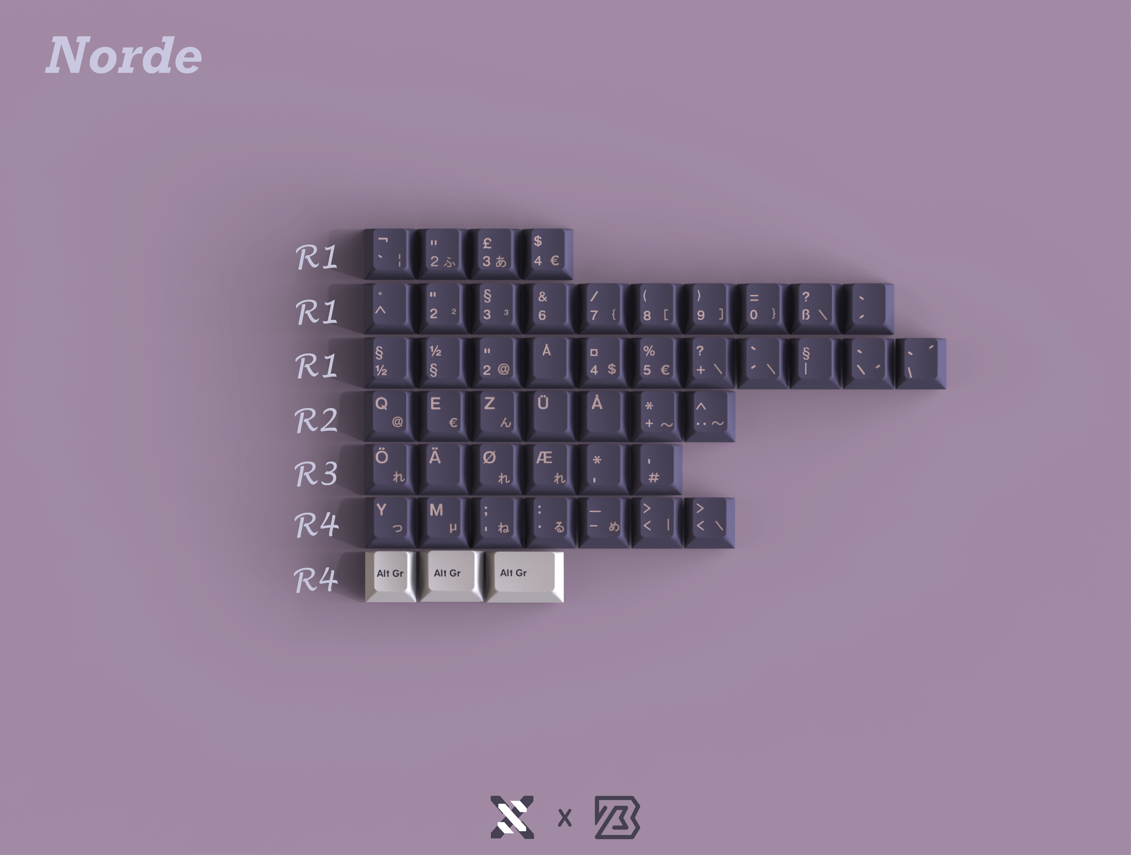 Shinobu Kocho Keycaps - Pre-Order