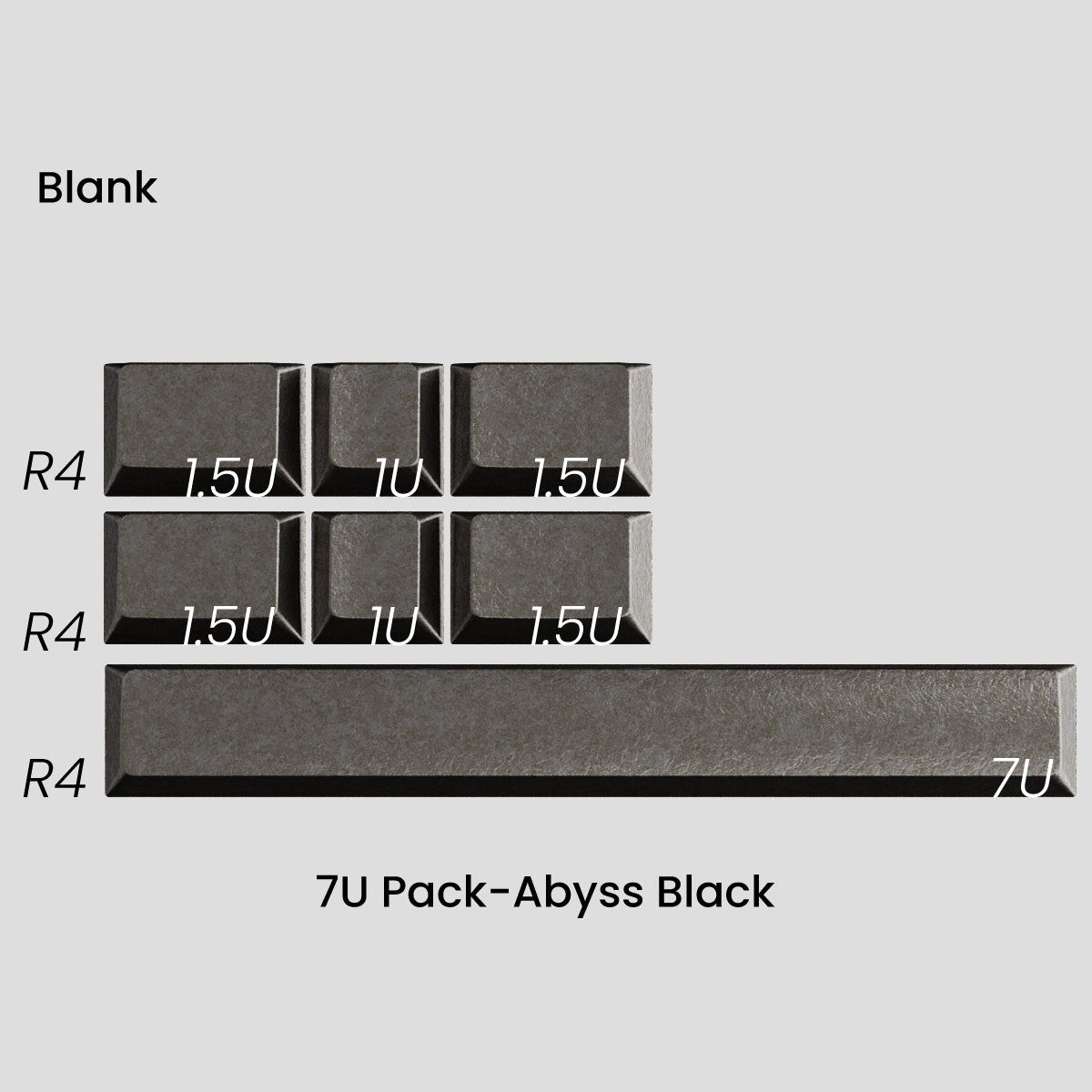 Awekeys Wild Ice Full Metal Keycaps Set - Group-Buy