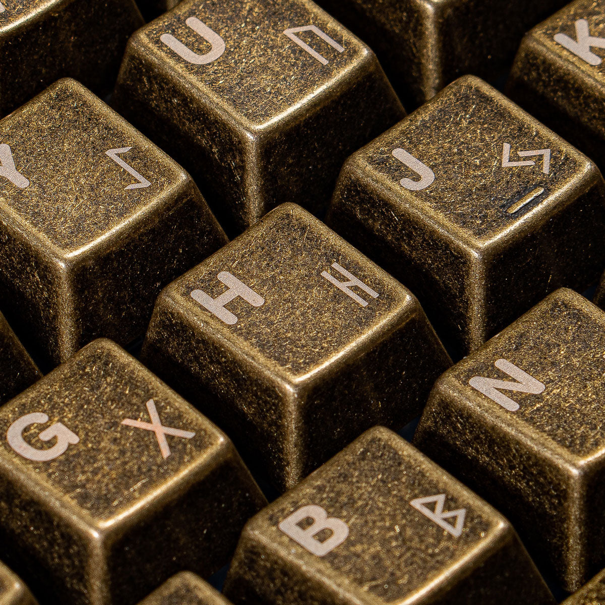 Awekeys Viking Antiques Metal Keycaps Set