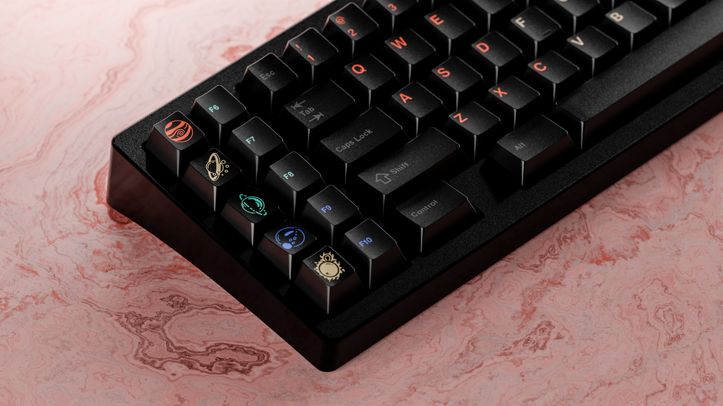 KKB Outer Bounds Keycaps