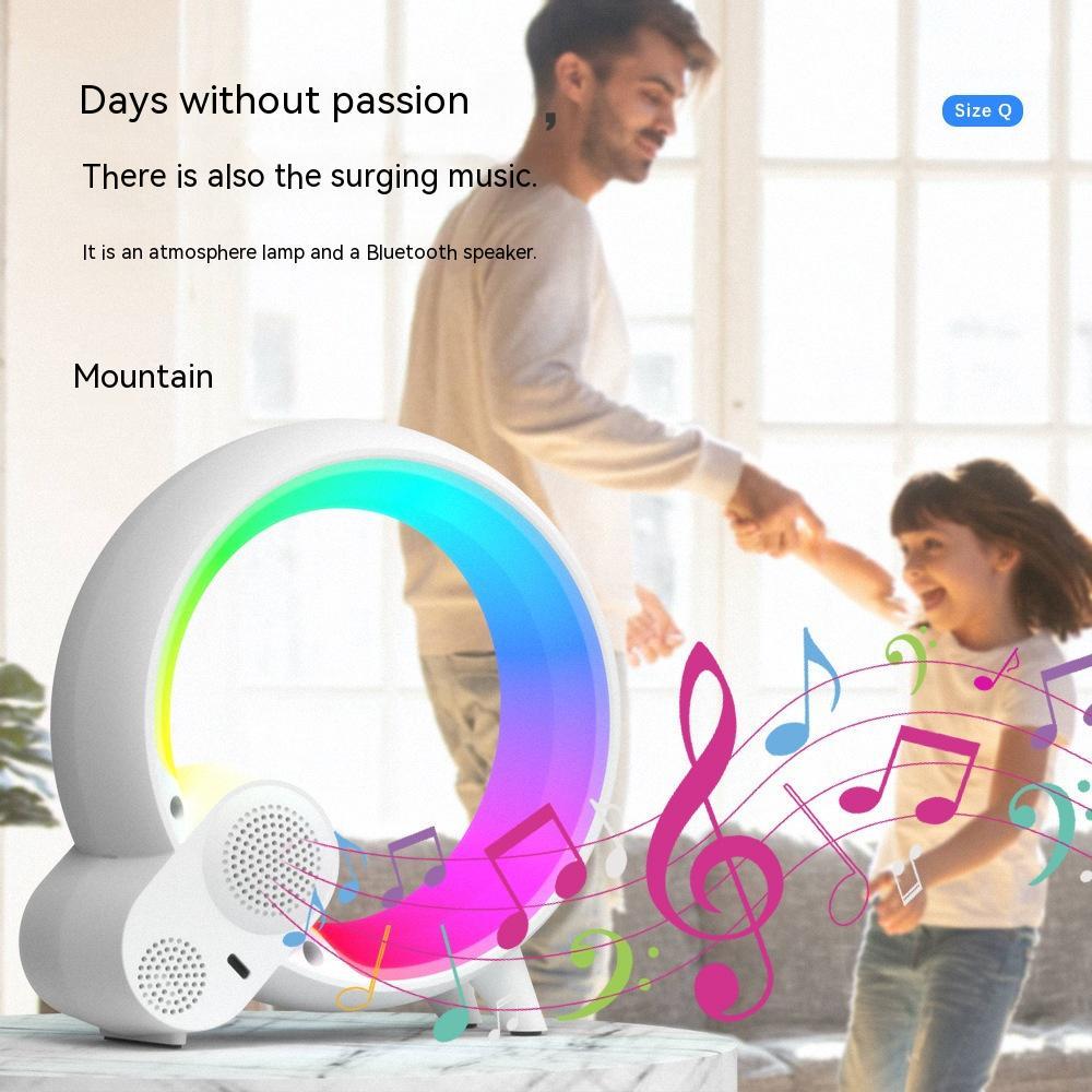 Creative Q Atmosphere Light with RGB and Clock
