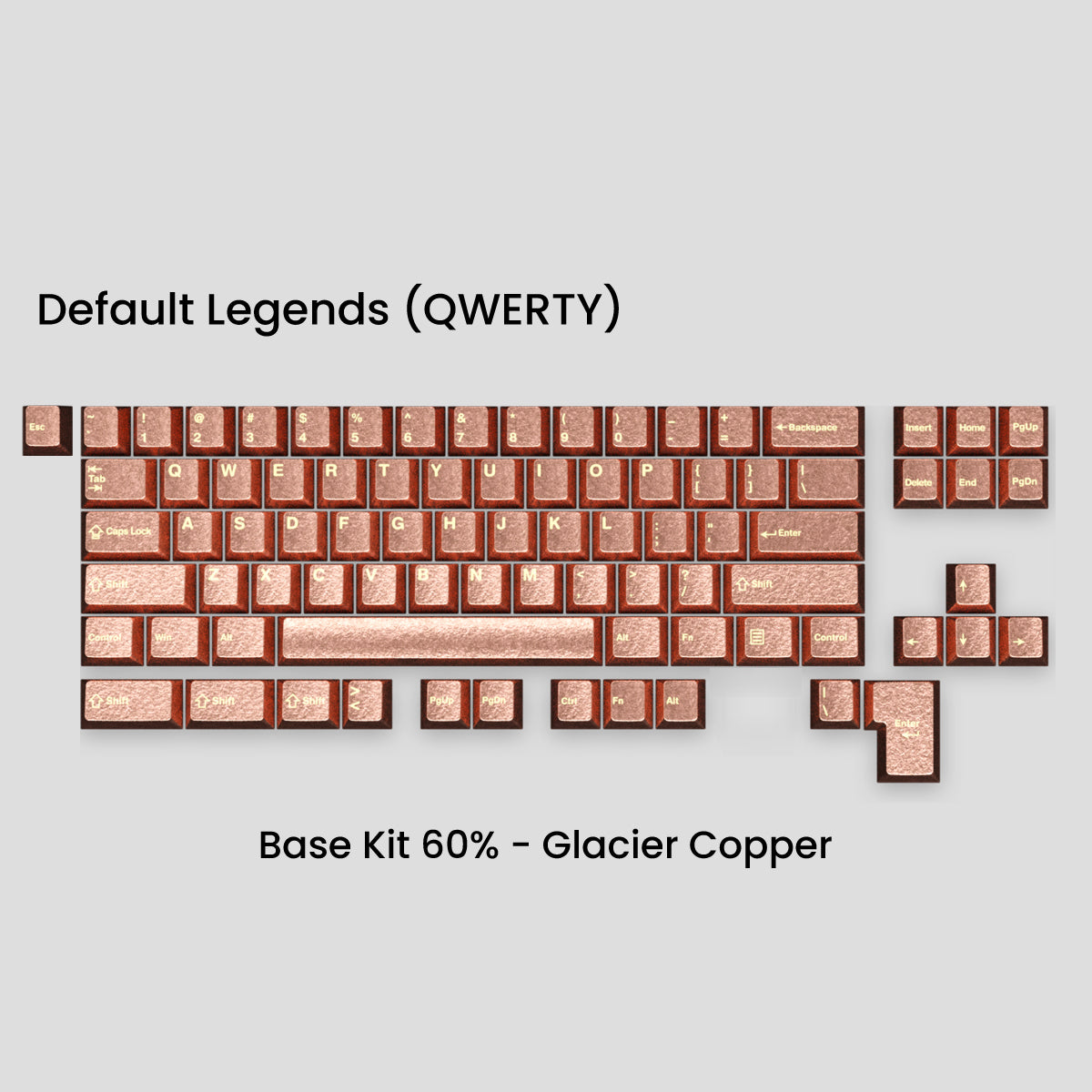 Awekeys Wild Ice Full Metal Keycaps Set - Group-Buy