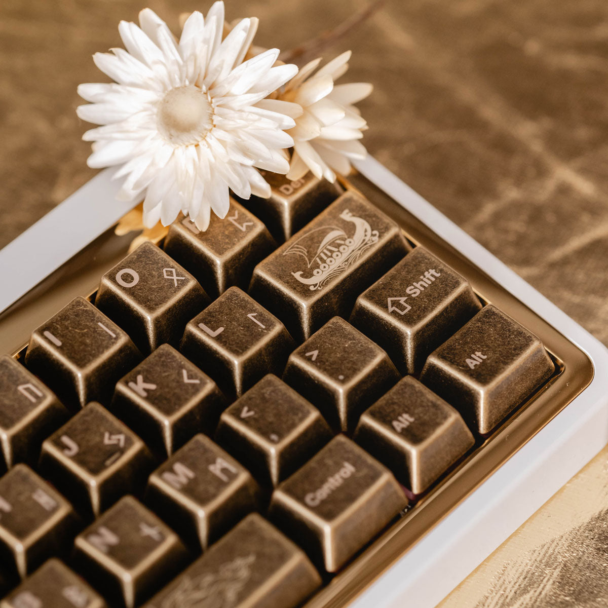 Awekeys Viking Antiques Metal Keycaps Set