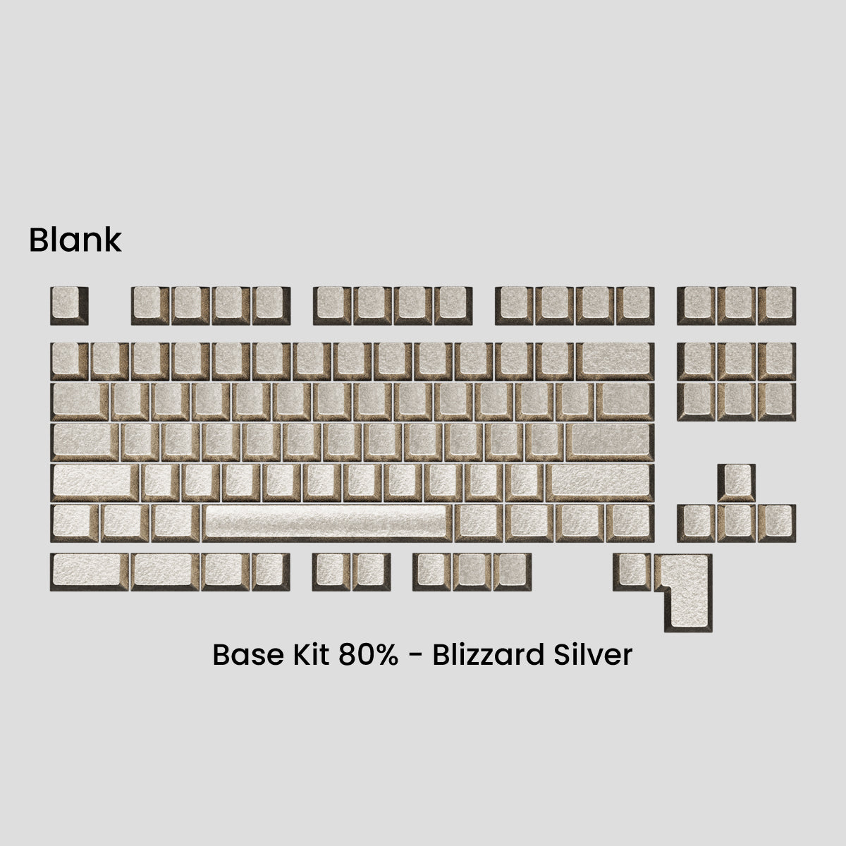 Awekeys Wild Ice Full Metal Keycaps Set - Group-Buy