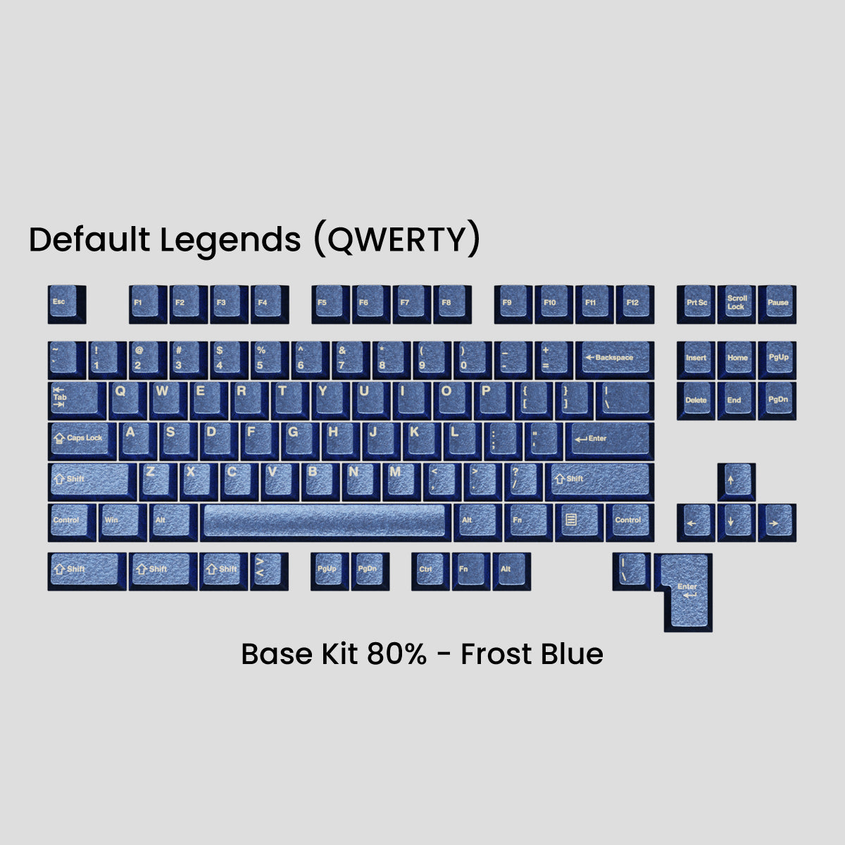 Awekeys Wild Ice Full Metal Keycaps Set - Group-Buy