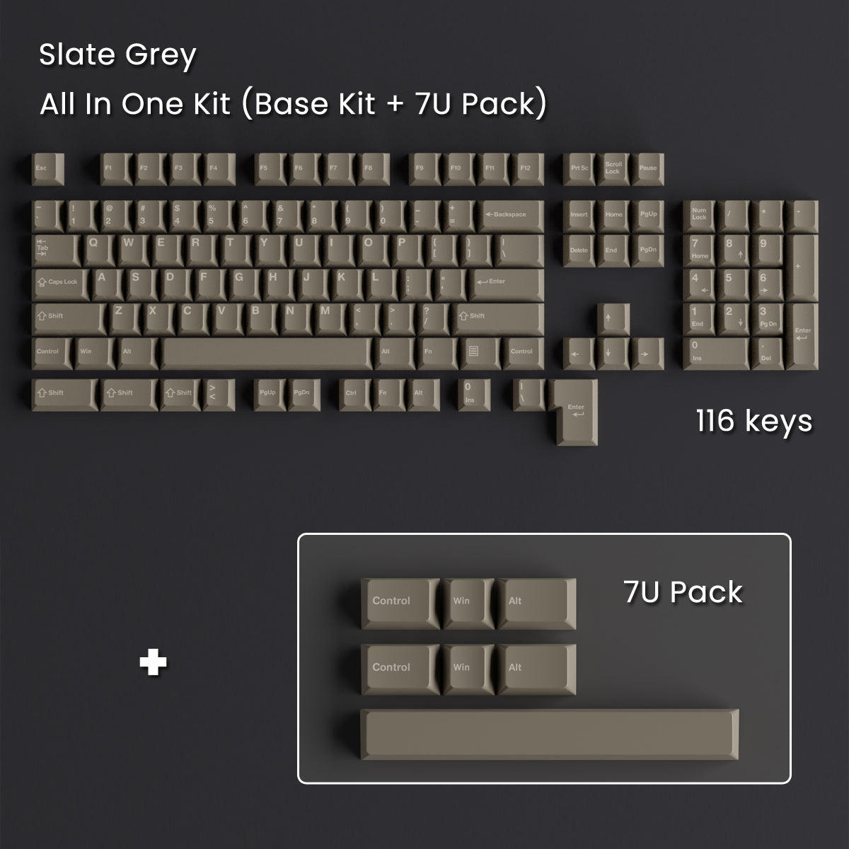 Awekeys Retro 80S Full Metal Keycaps - Group-Buy