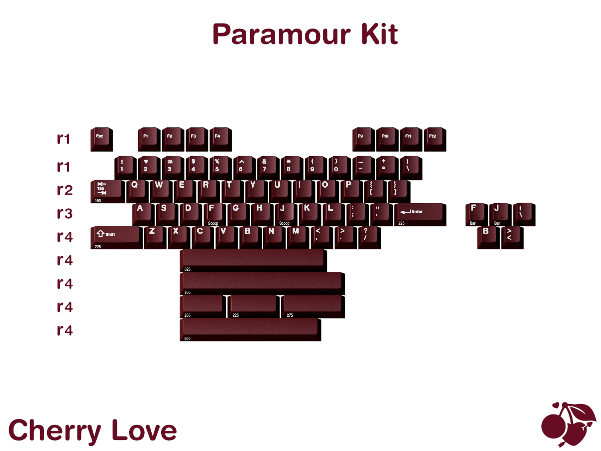 GMK Cherry Love - Group-Buy