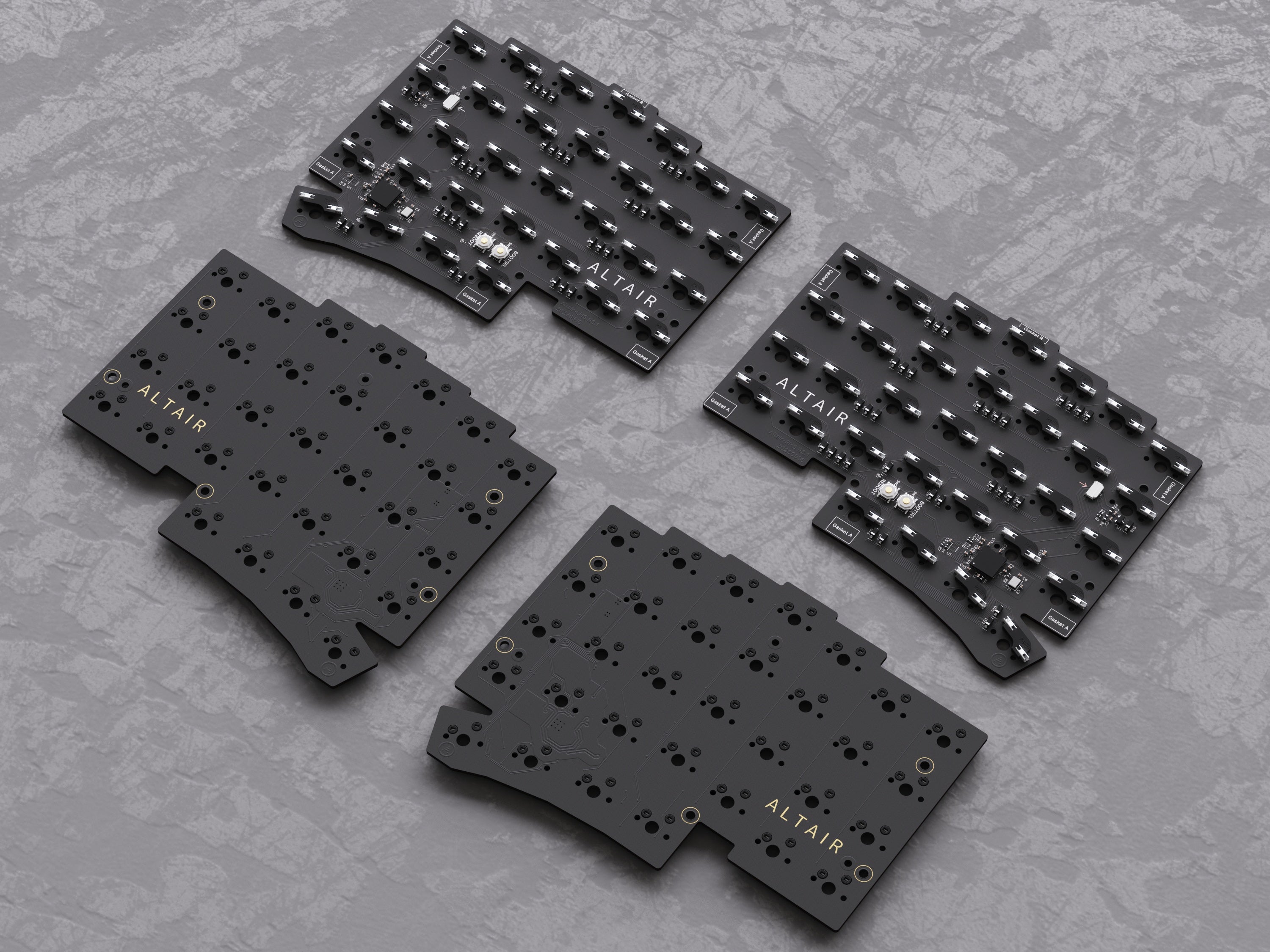 Altair & Altair-X Split Ergo Keyboard by ai02 R2 - Group-Buy