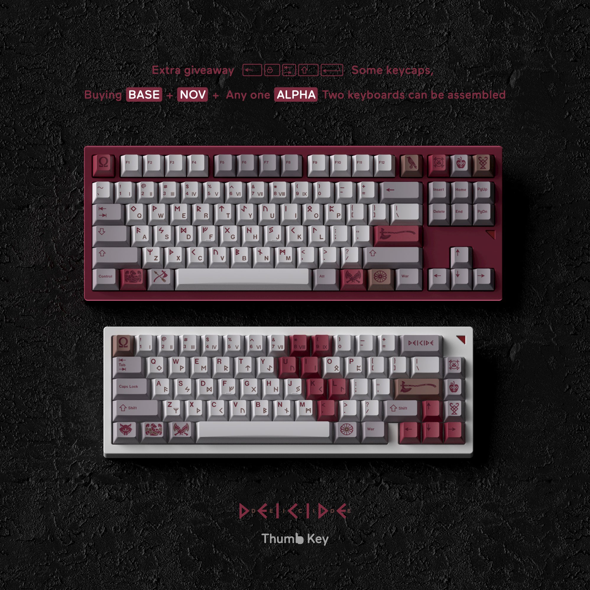 DMK Deicide Keycaps