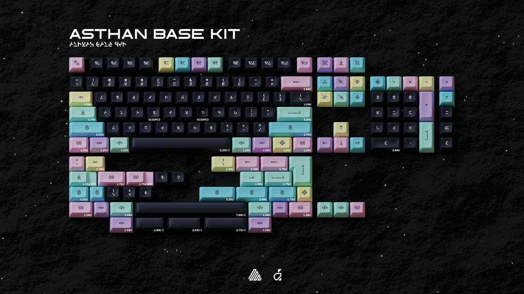 KAM ASTHA Keycaps
