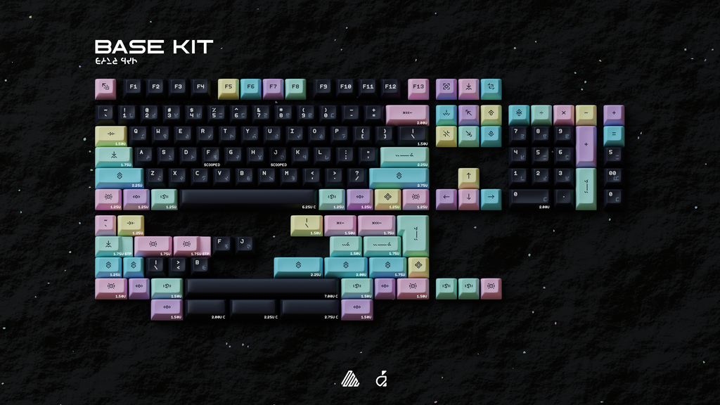 KAM ASTHA Keycaps