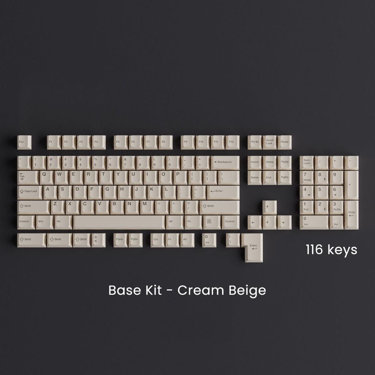 Awekeys Retro 80S Full Metal Keycaps - Group-Buy