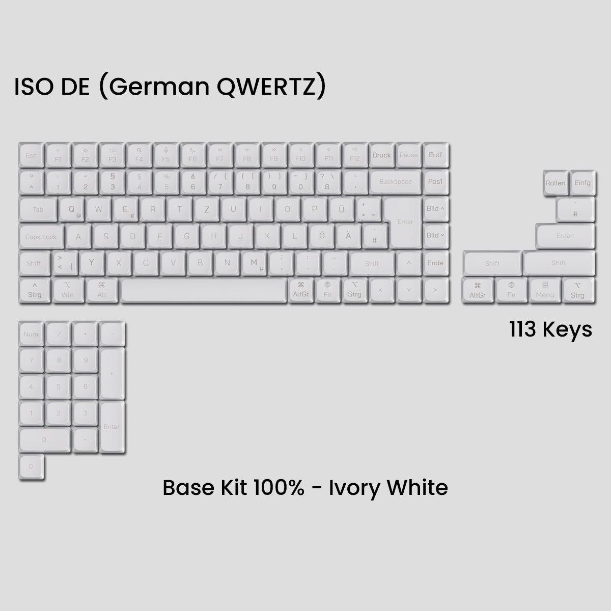 Awekeys Low Profile Metal Keycaps - Group-Buy