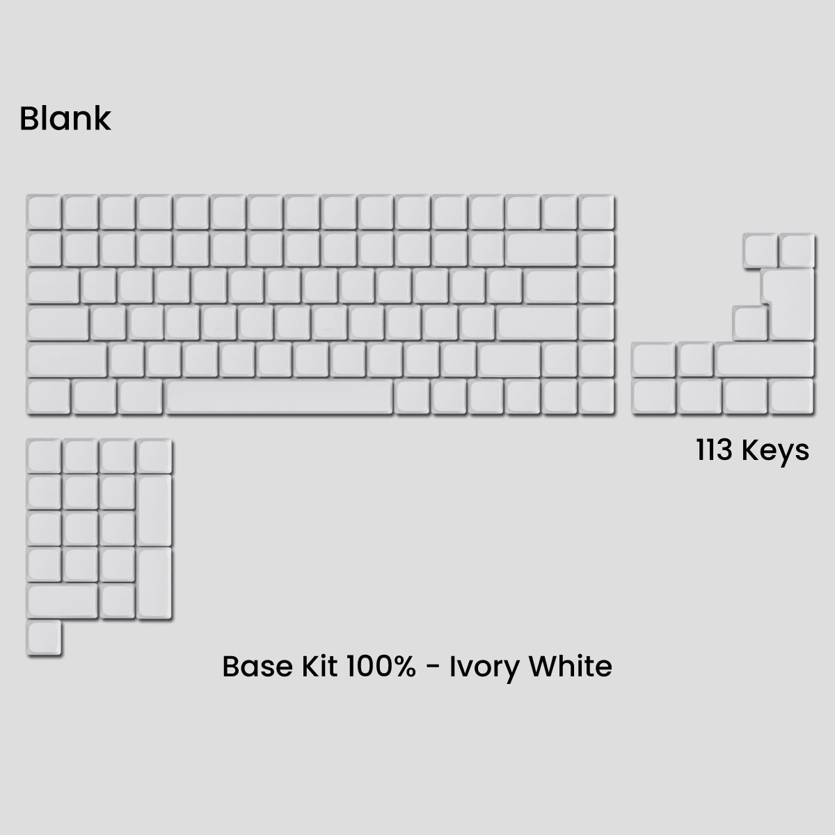 Awekeys Low Profile Metal Keycaps - Group-Buy