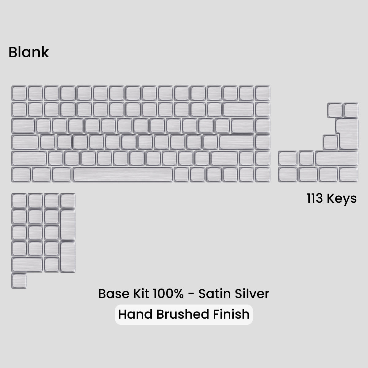 Awekeys Low Profile Metal Keycaps - Group-Buy