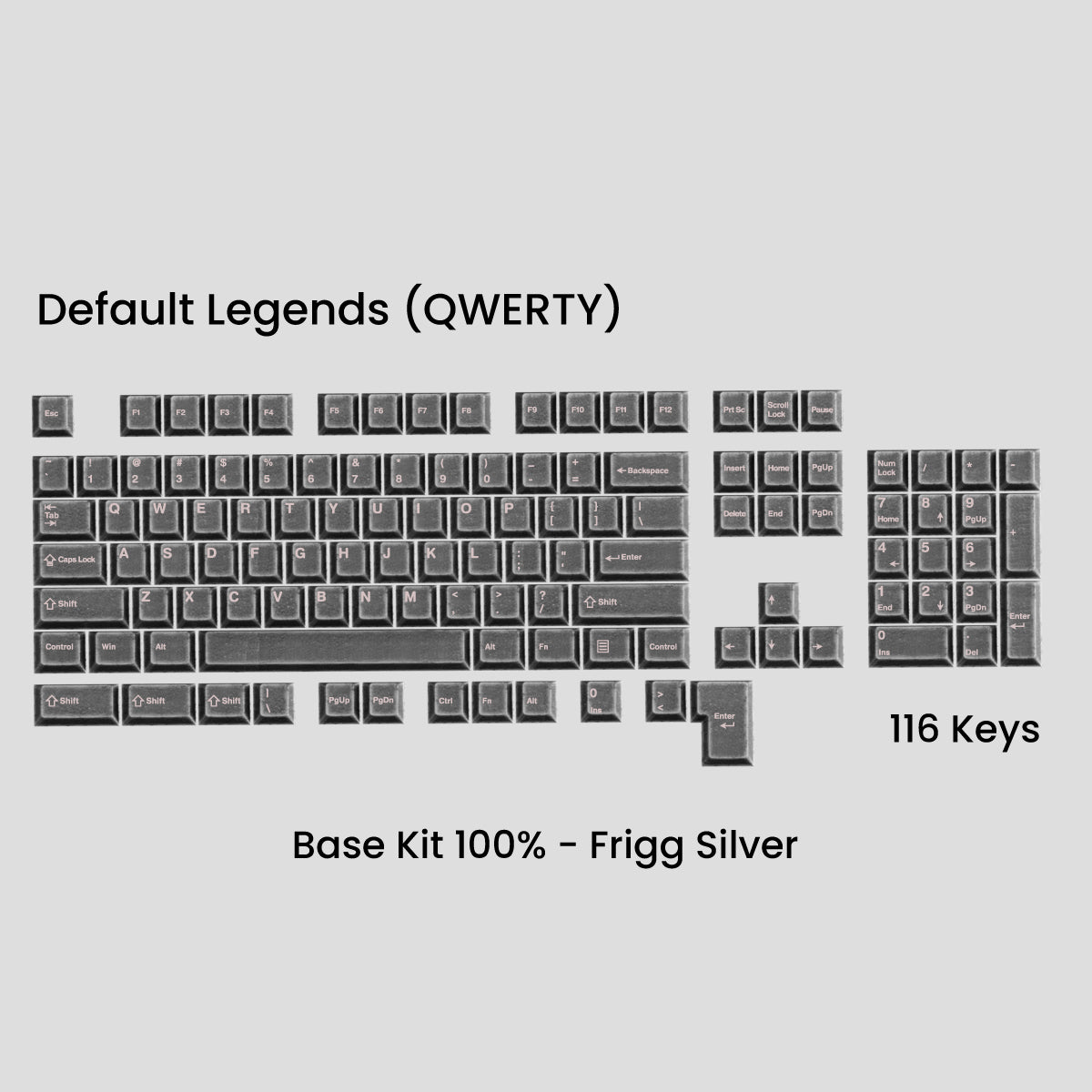 Awekeys Viking Antiques Metal Keycaps Set