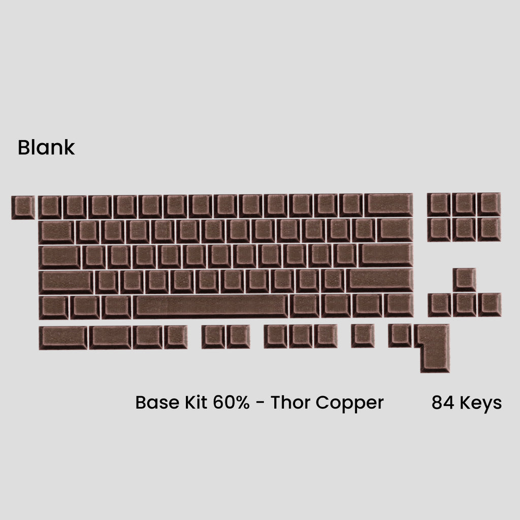 Awekeys Viking Antiques Metal Keycaps Set