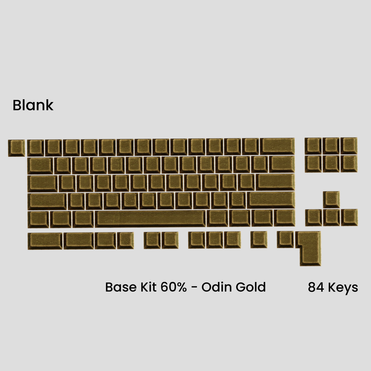 Awekeys Viking Antiques Metal Keycaps Set