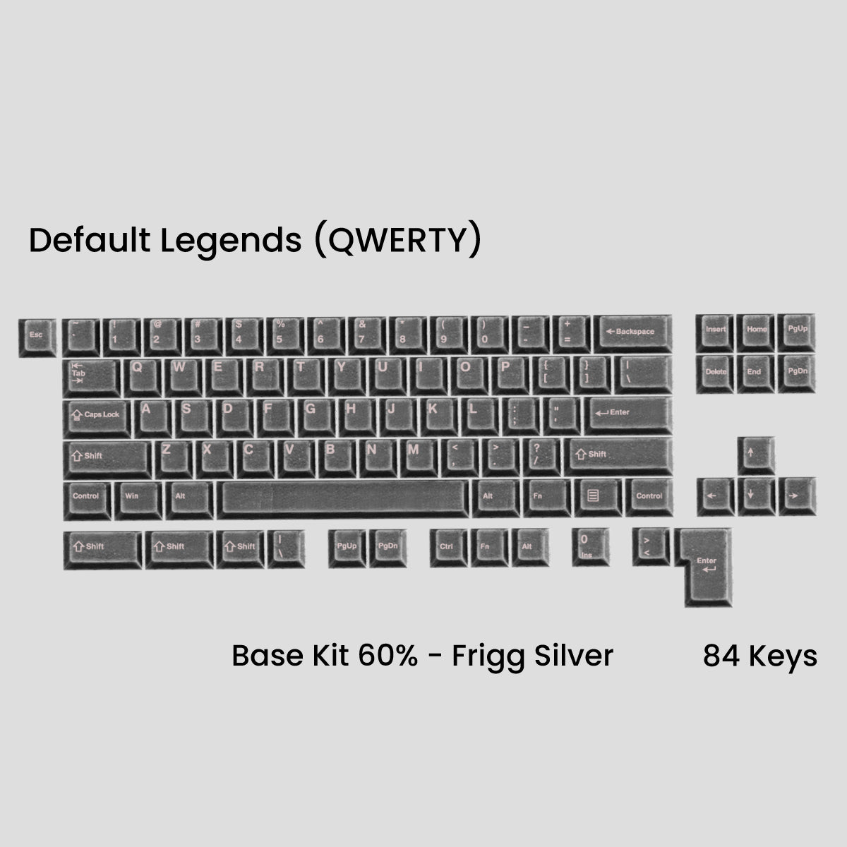 Awekeys Viking Antiques Metal Keycaps Set