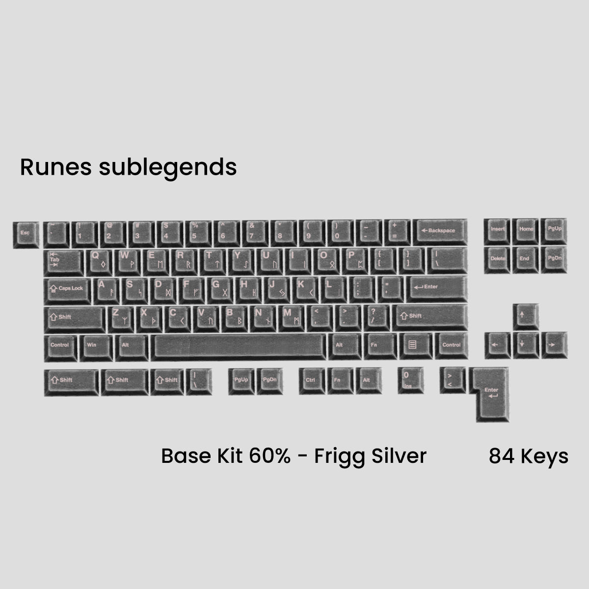 Awekeys Viking Antiques Metal Keycaps Set