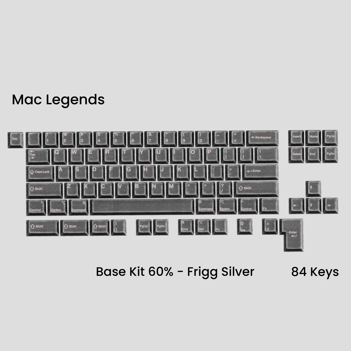 Awekeys Viking Antiques Metal Keycaps Set