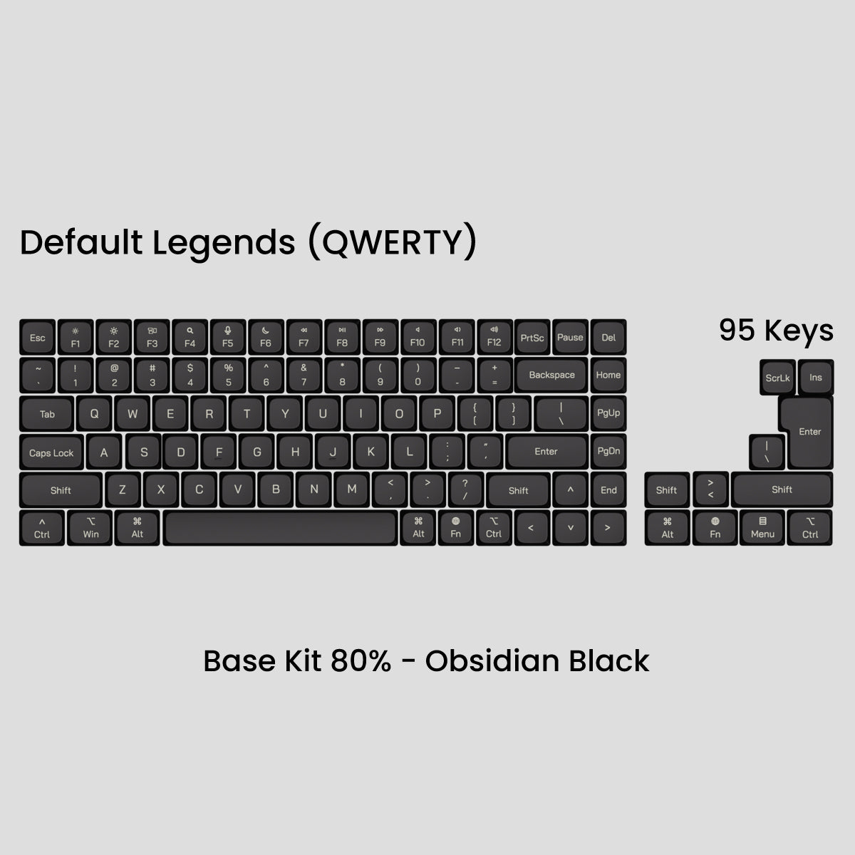 Awekeys Low Profile Metal Keycaps - Group-Buy