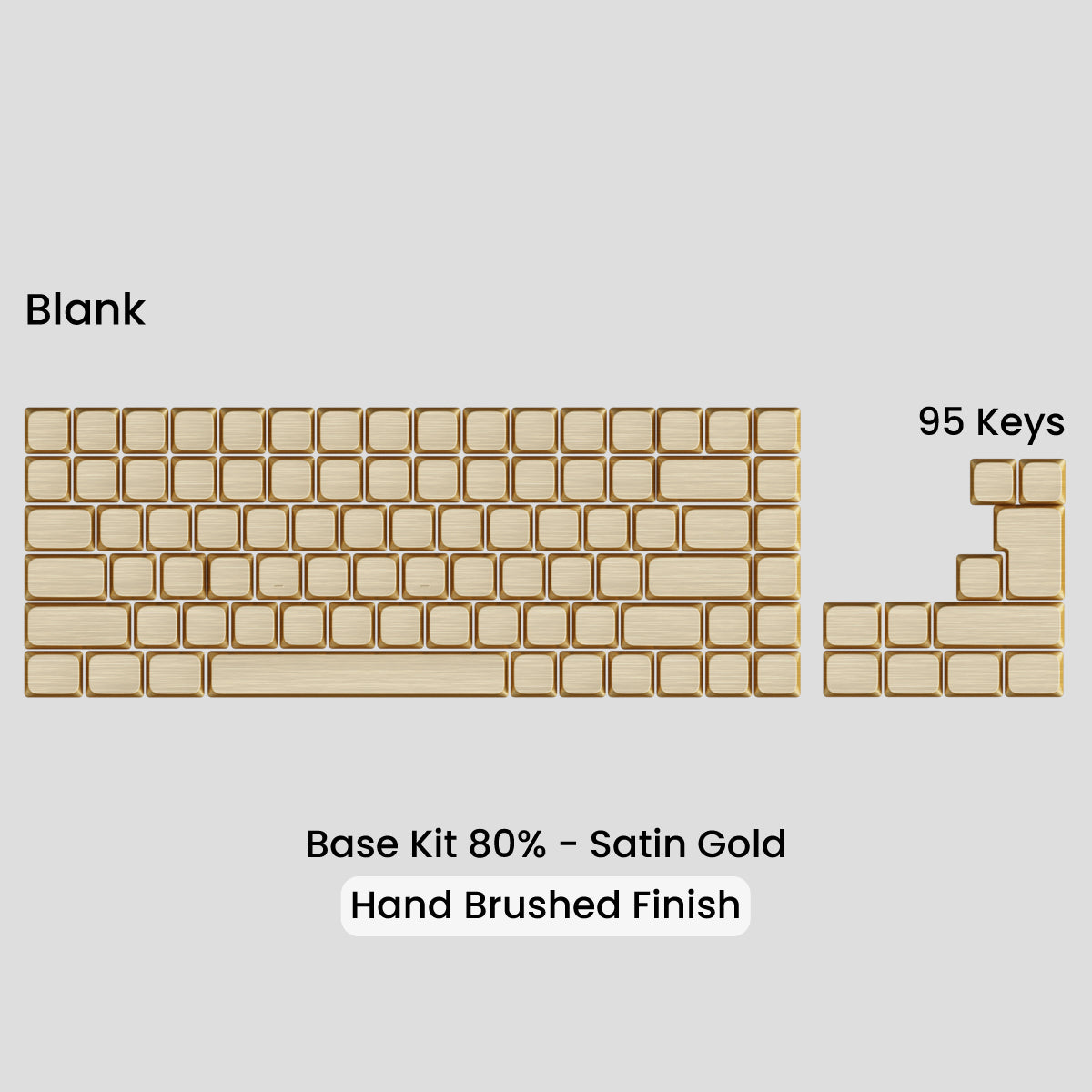 Awekeys Low Profile Metal Keycaps - Group-Buy