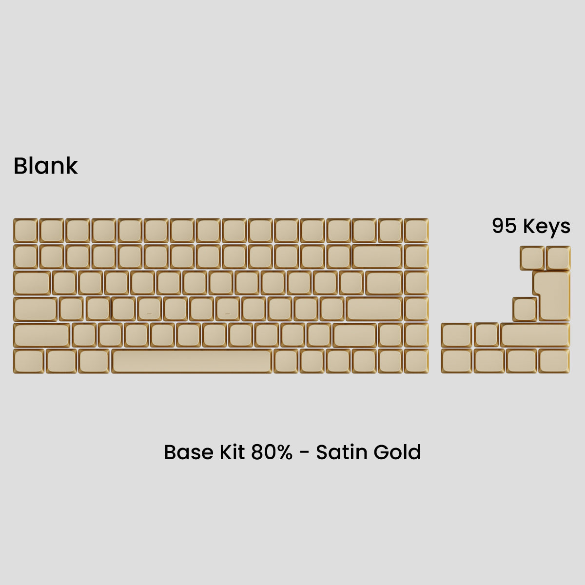 Awekeys Low Profile Metal Keycaps - Group-Buy