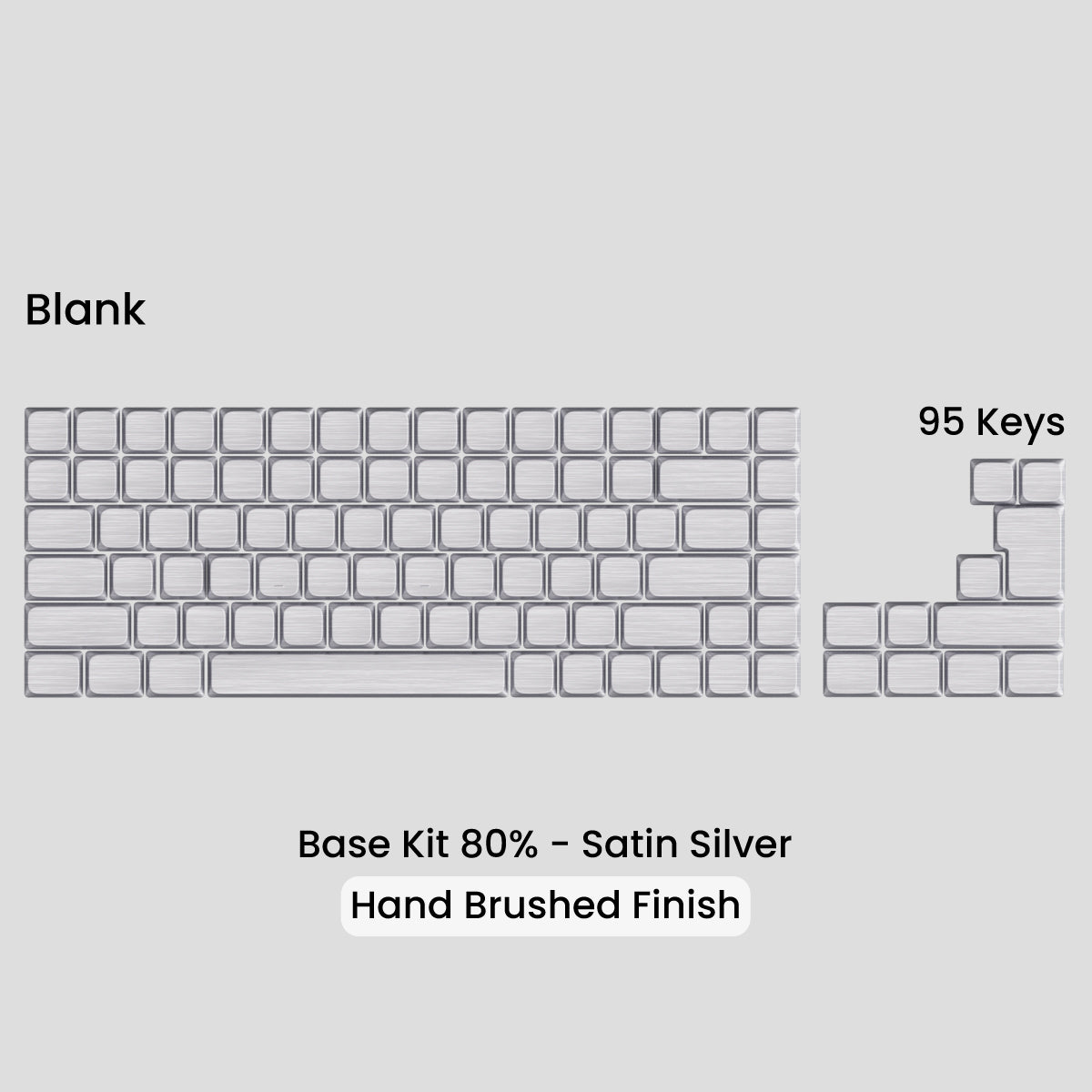 Awekeys Low Profile Metal Keycaps - Group-Buy