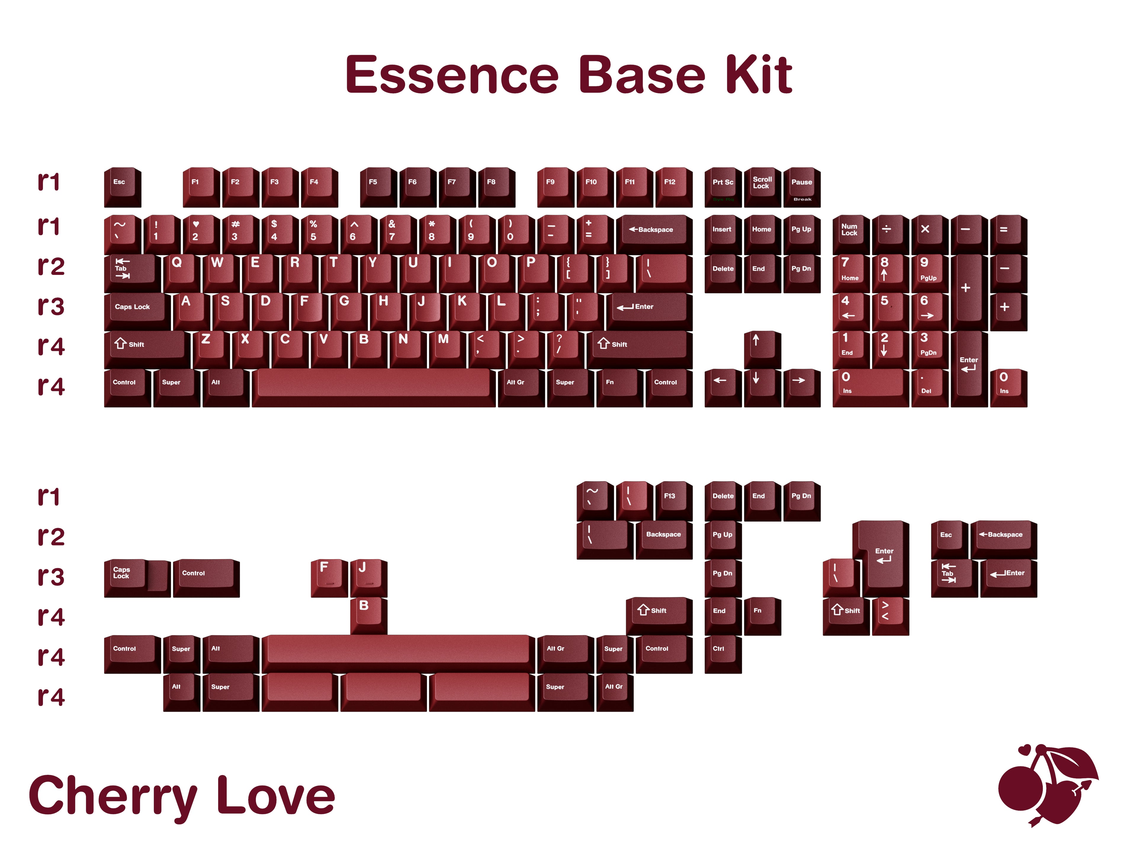 GMK Cherry Love - Group-Buy