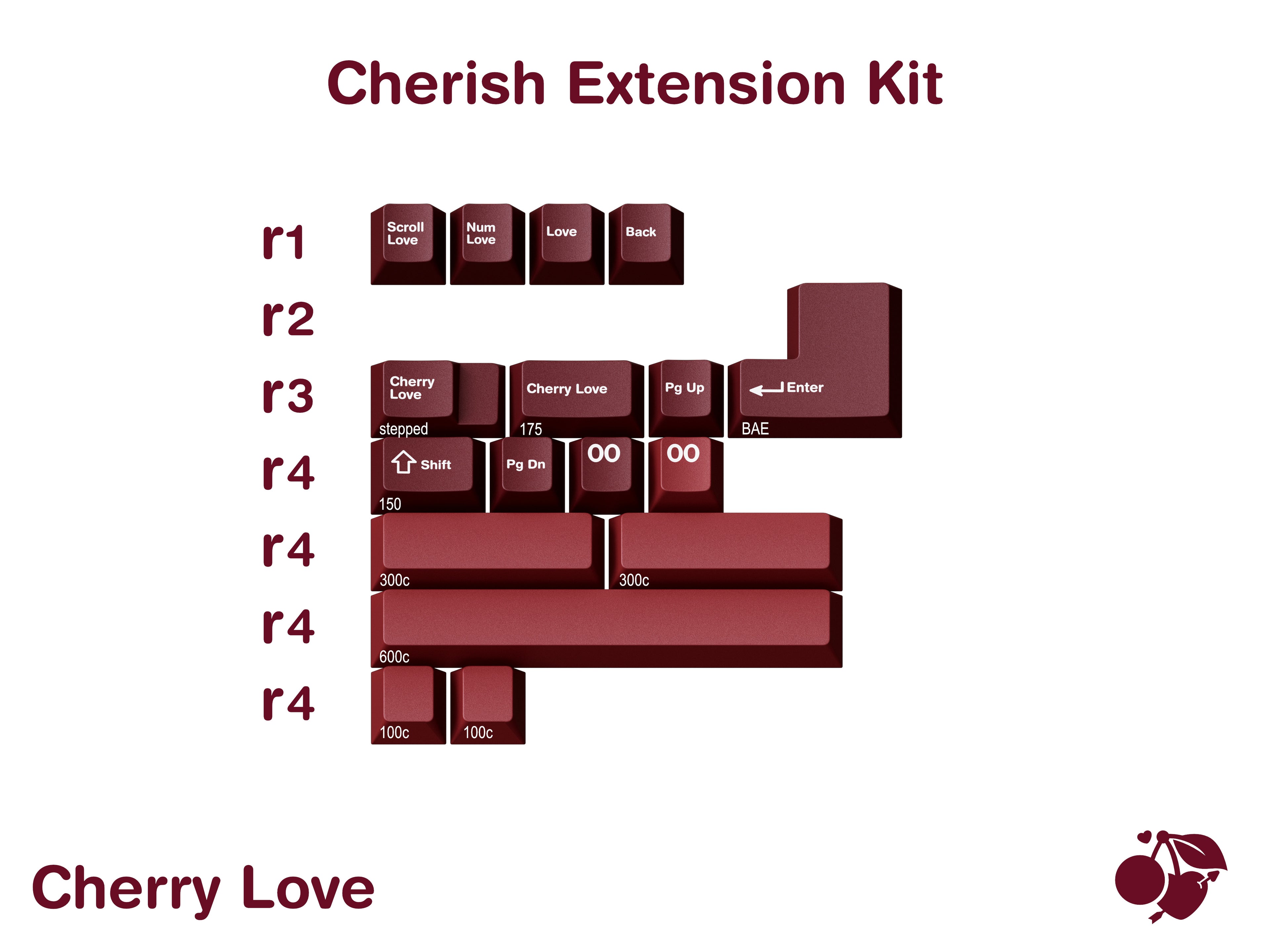 GMK Cherry Love - Group-Buy
