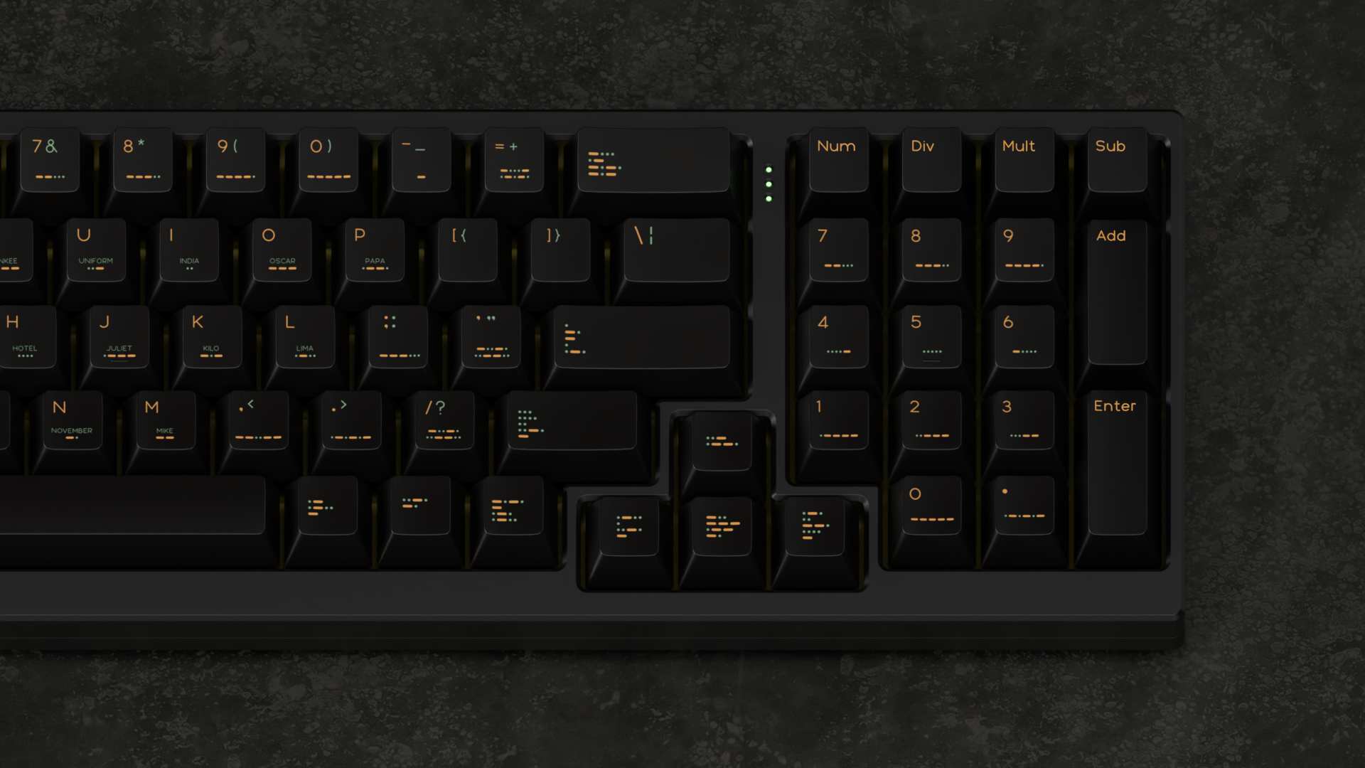 SL Cipher Keycaps