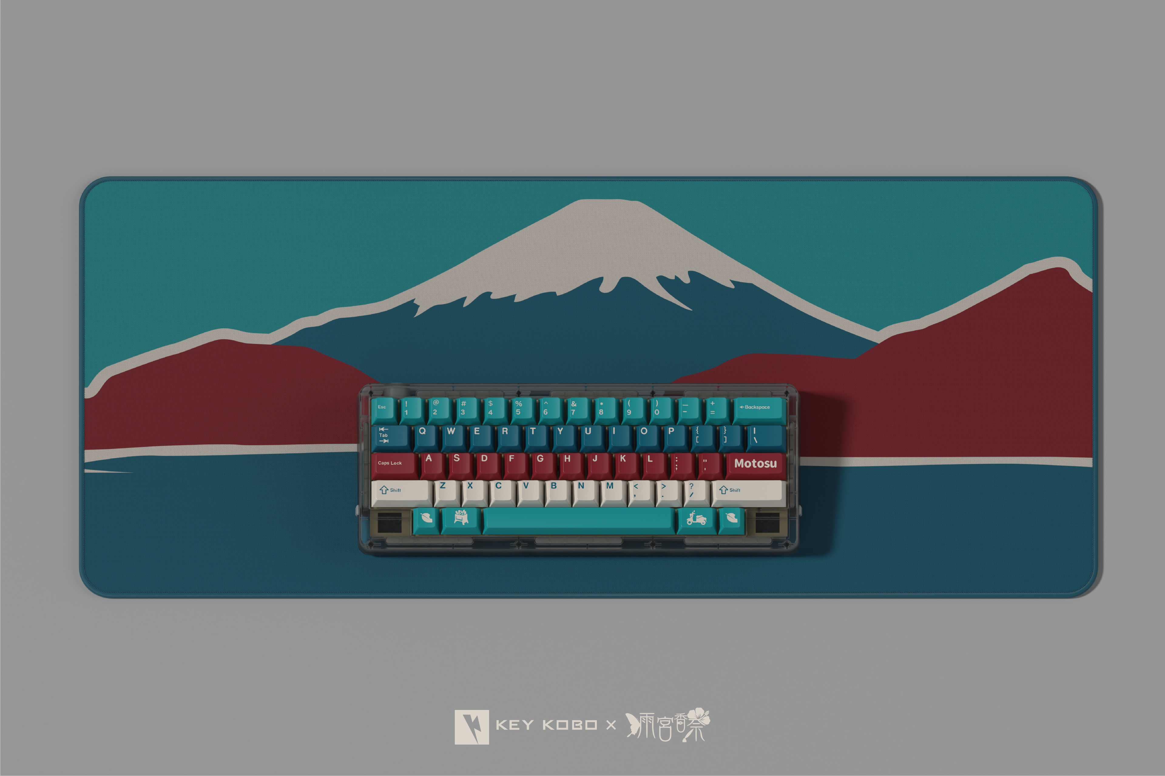 Keykobo Motosu Lake Keycaps