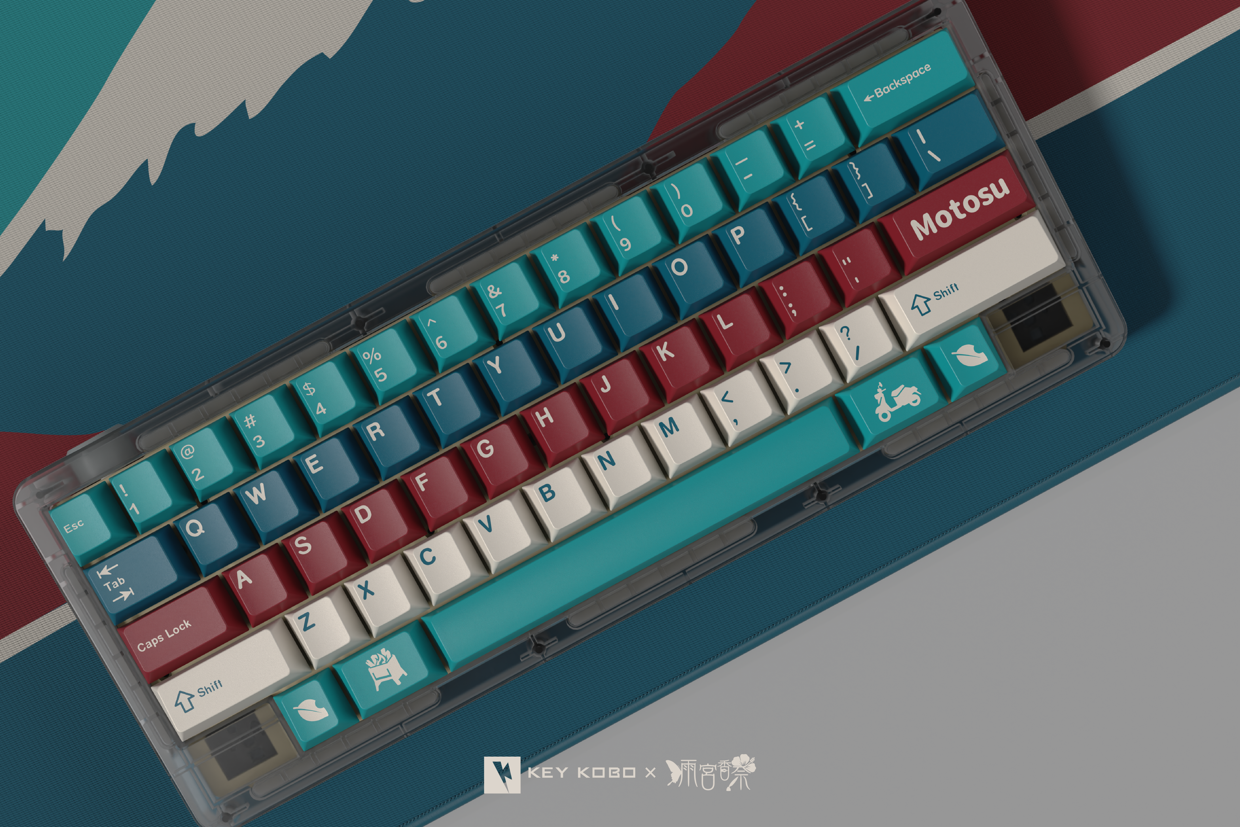 Keykobo Motosu Lake Keycaps - Pre-Order