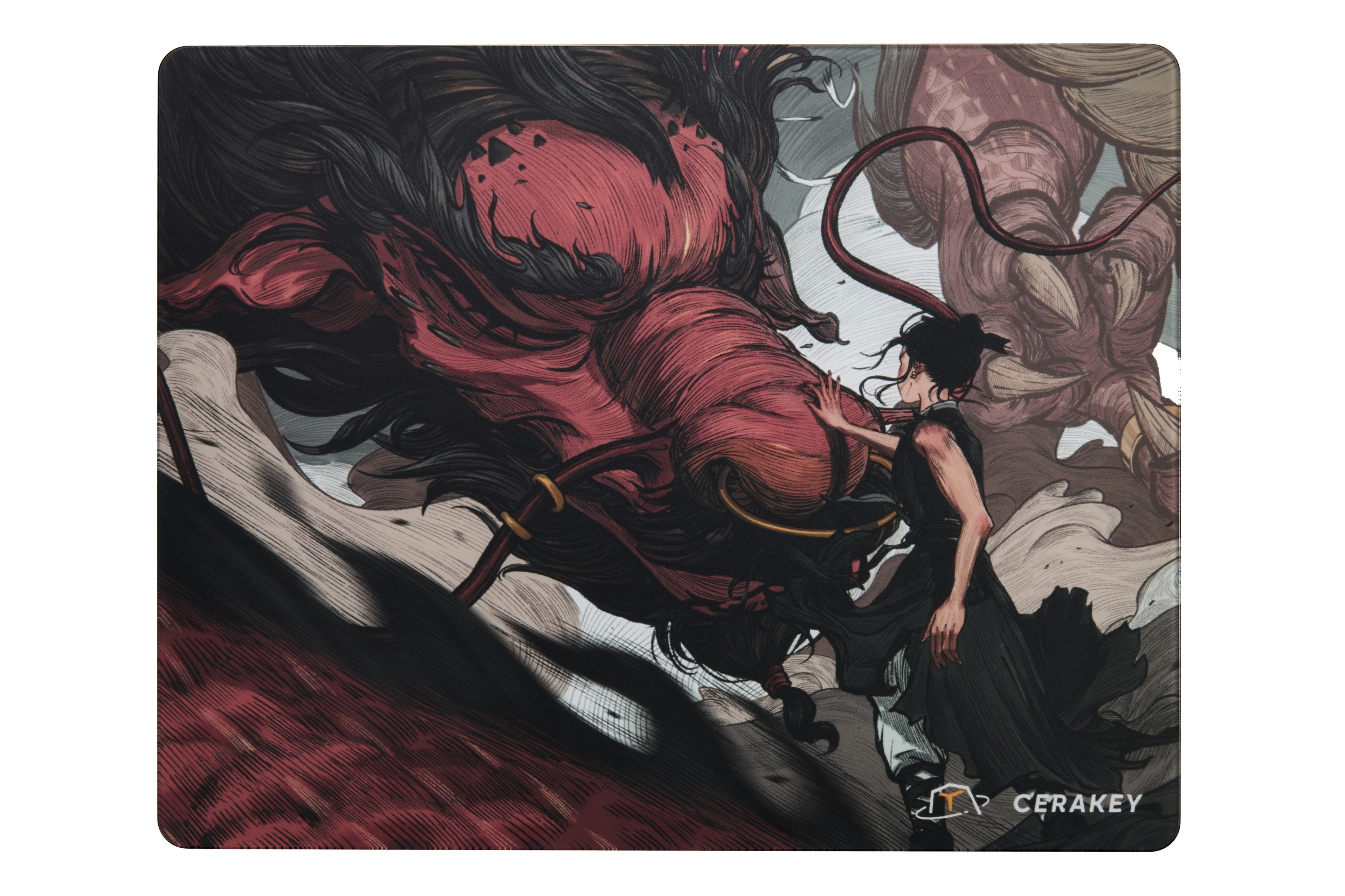 Cerakey X San Yan: Artistic Glass Mousepad - Pre-Order