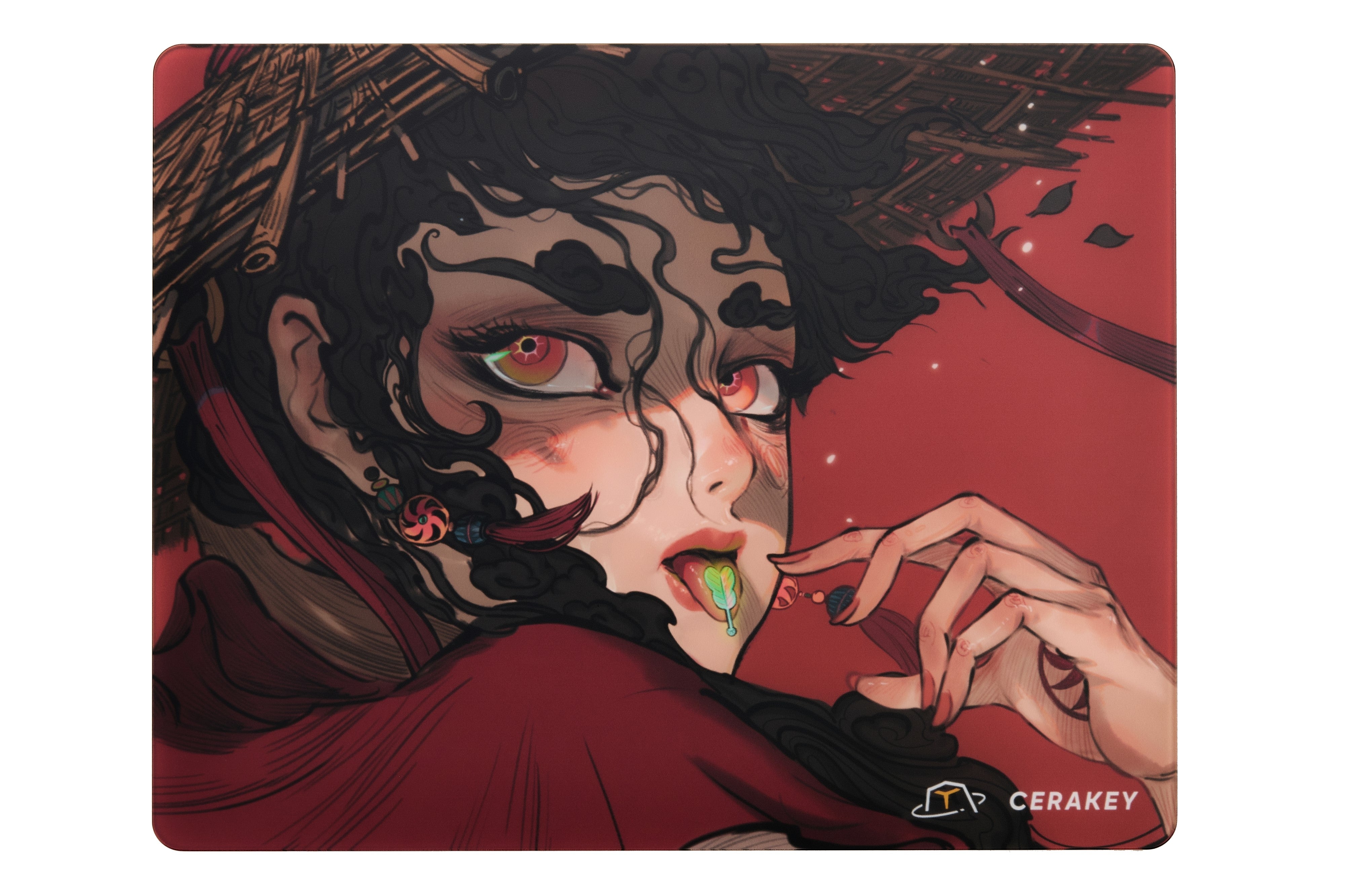 Cerakey X San Yan: Artistic Glass Mousepad - Pre-Order