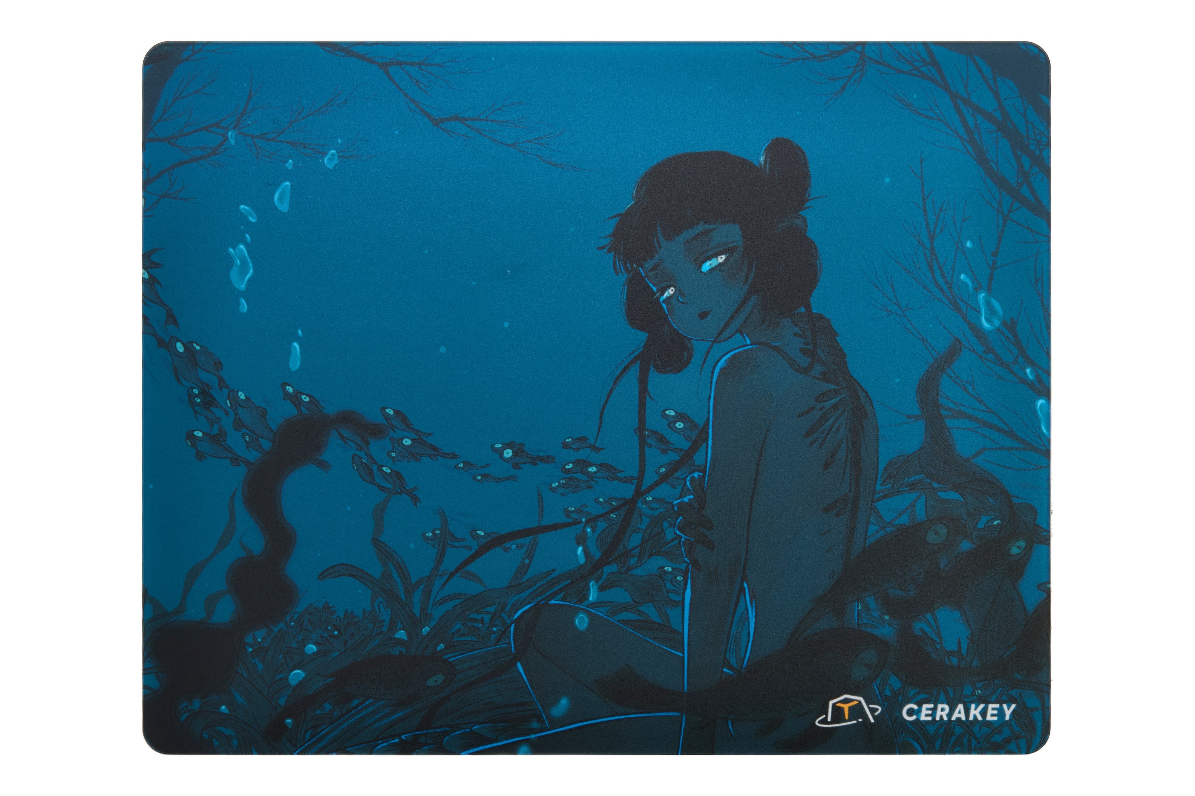 Cerakey X San Yan: Artistic Glass Mousepad - Pre-Order