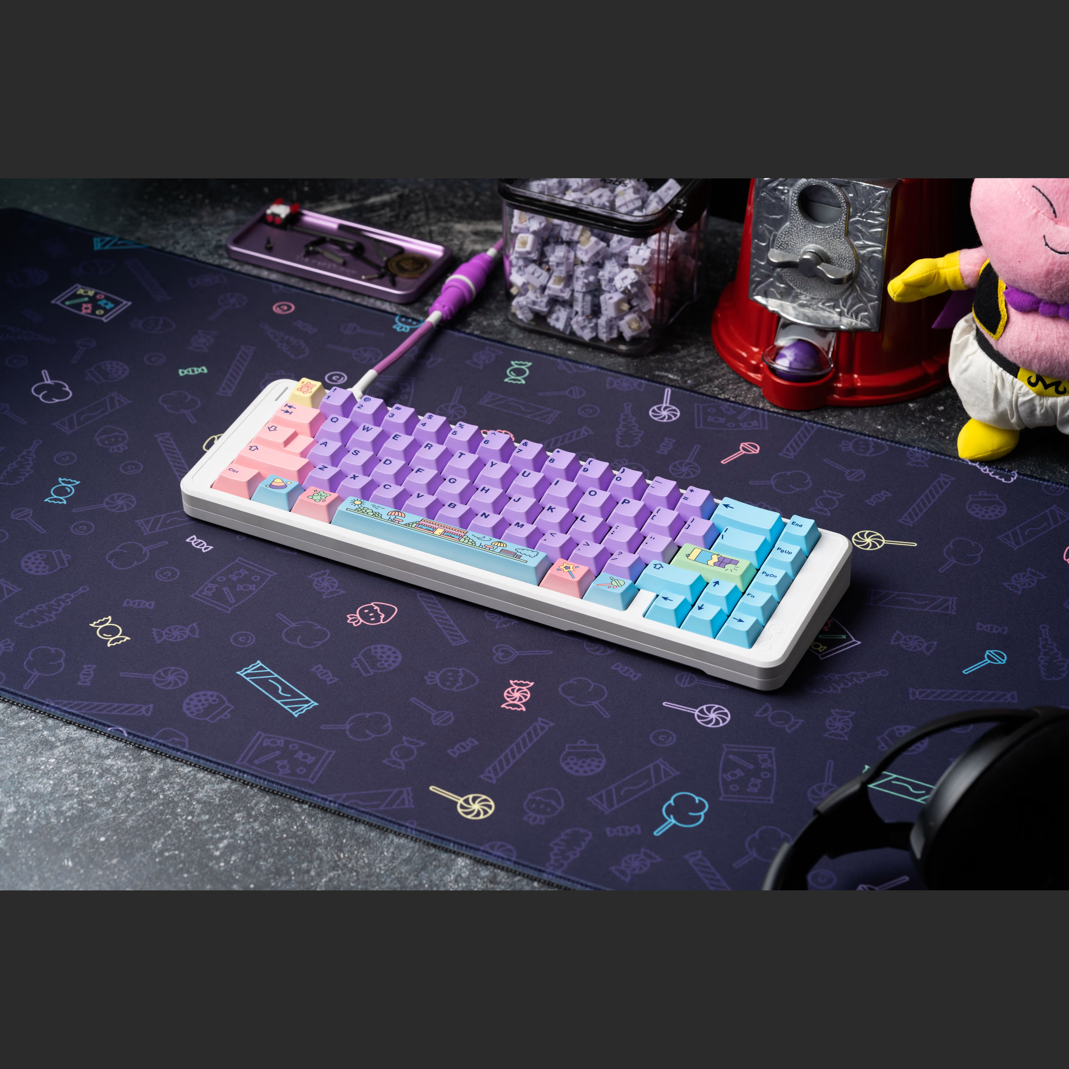 Kinetic Labs Candy Shop PBT Keycaps