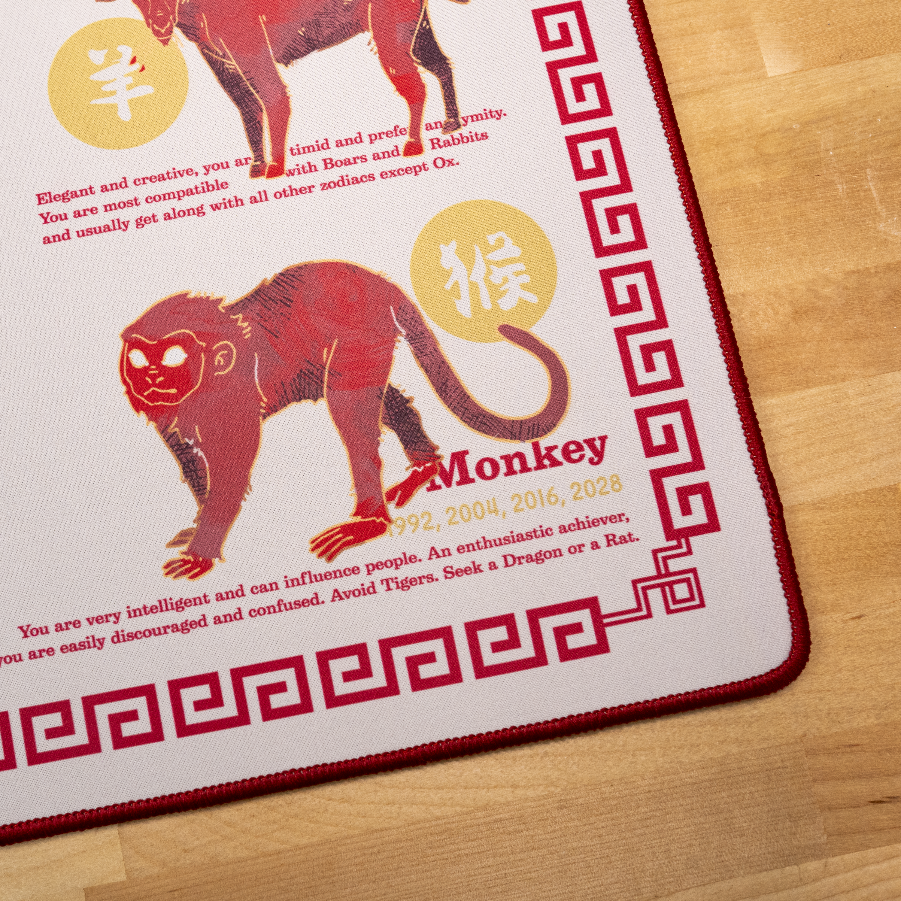 Chinese Zodiac Deskmat
