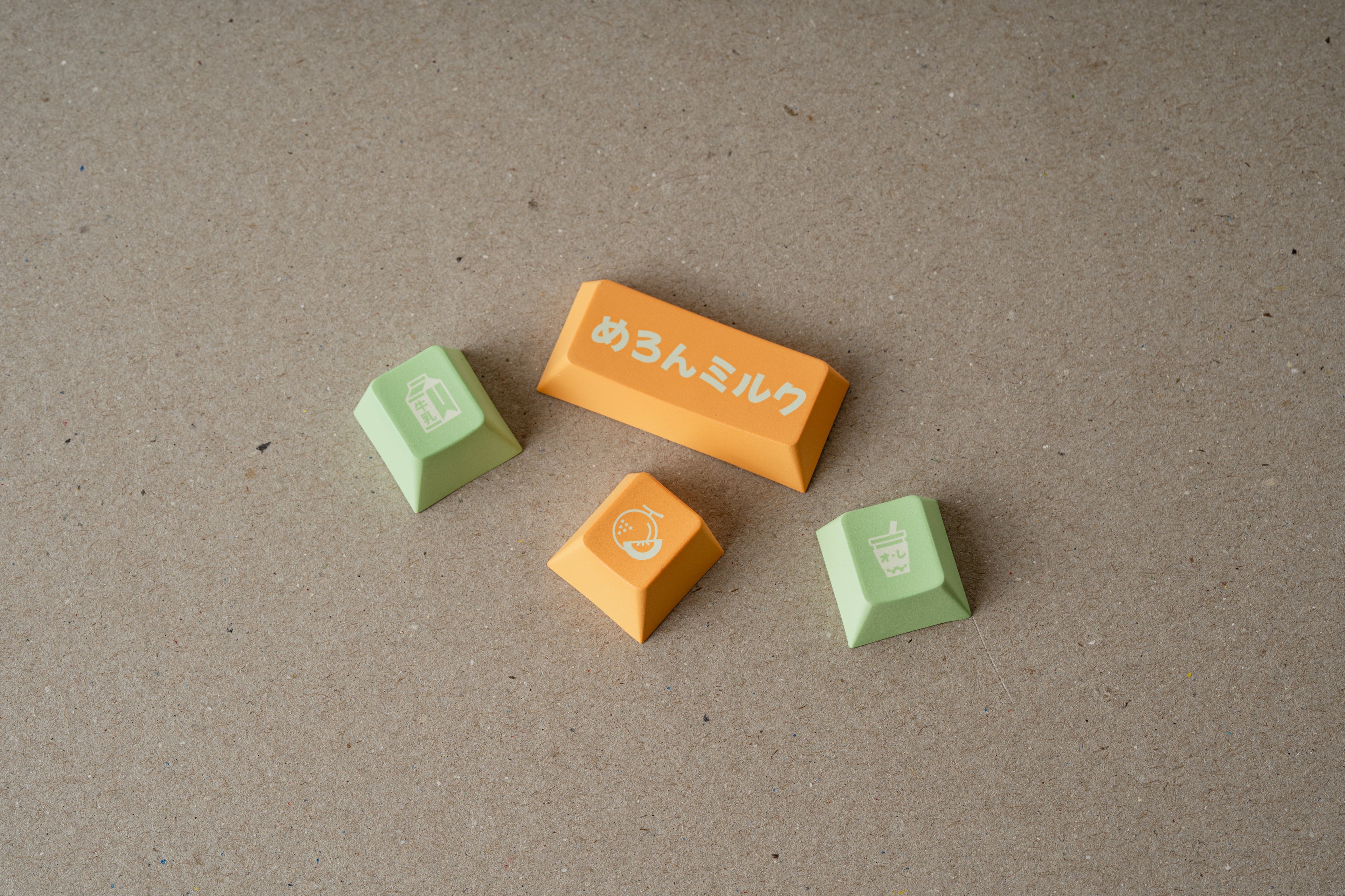 Melon Milk Keycaps