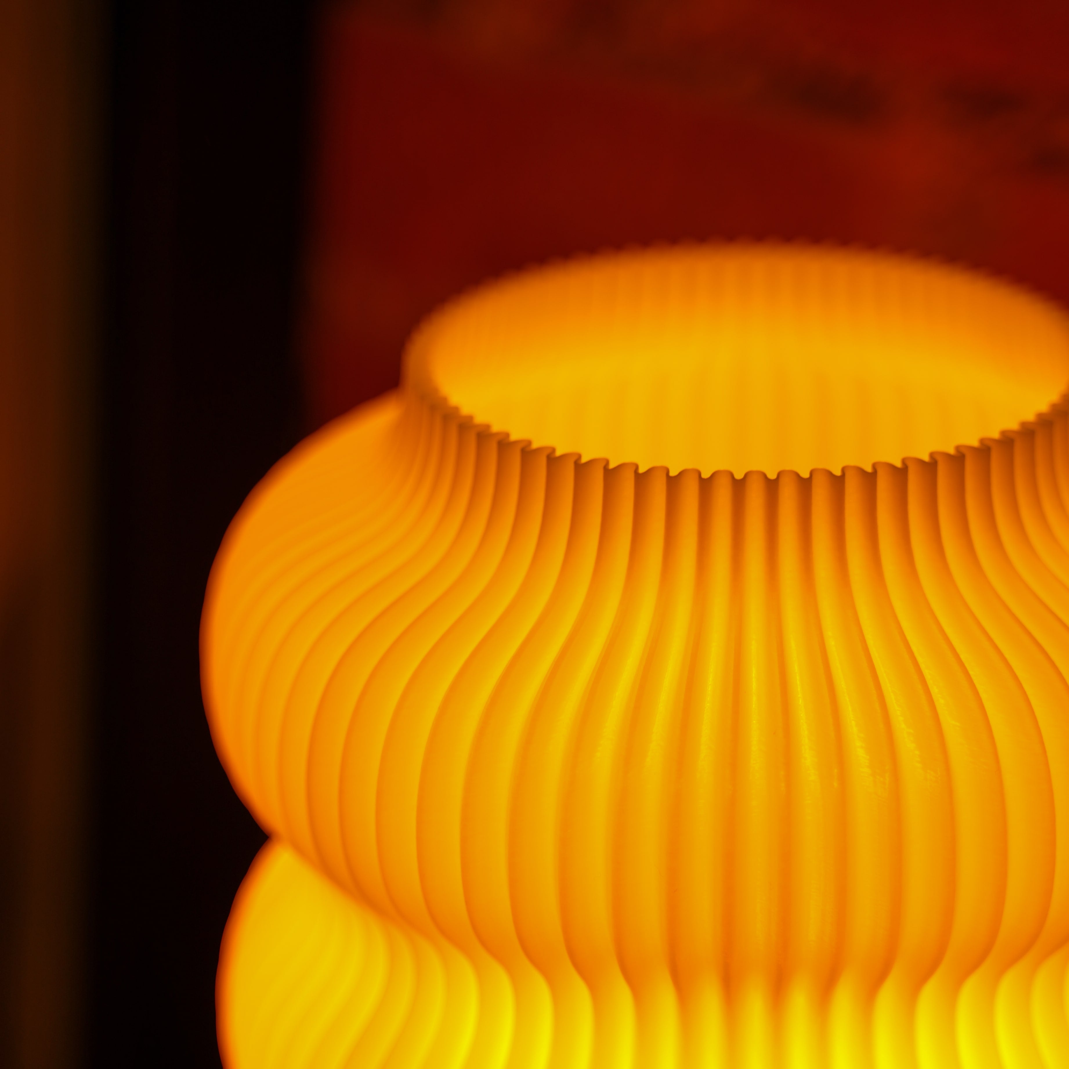 Luma Lamp – Round Table Lamp with Soft Ambient Light for Relaxing Home Décor