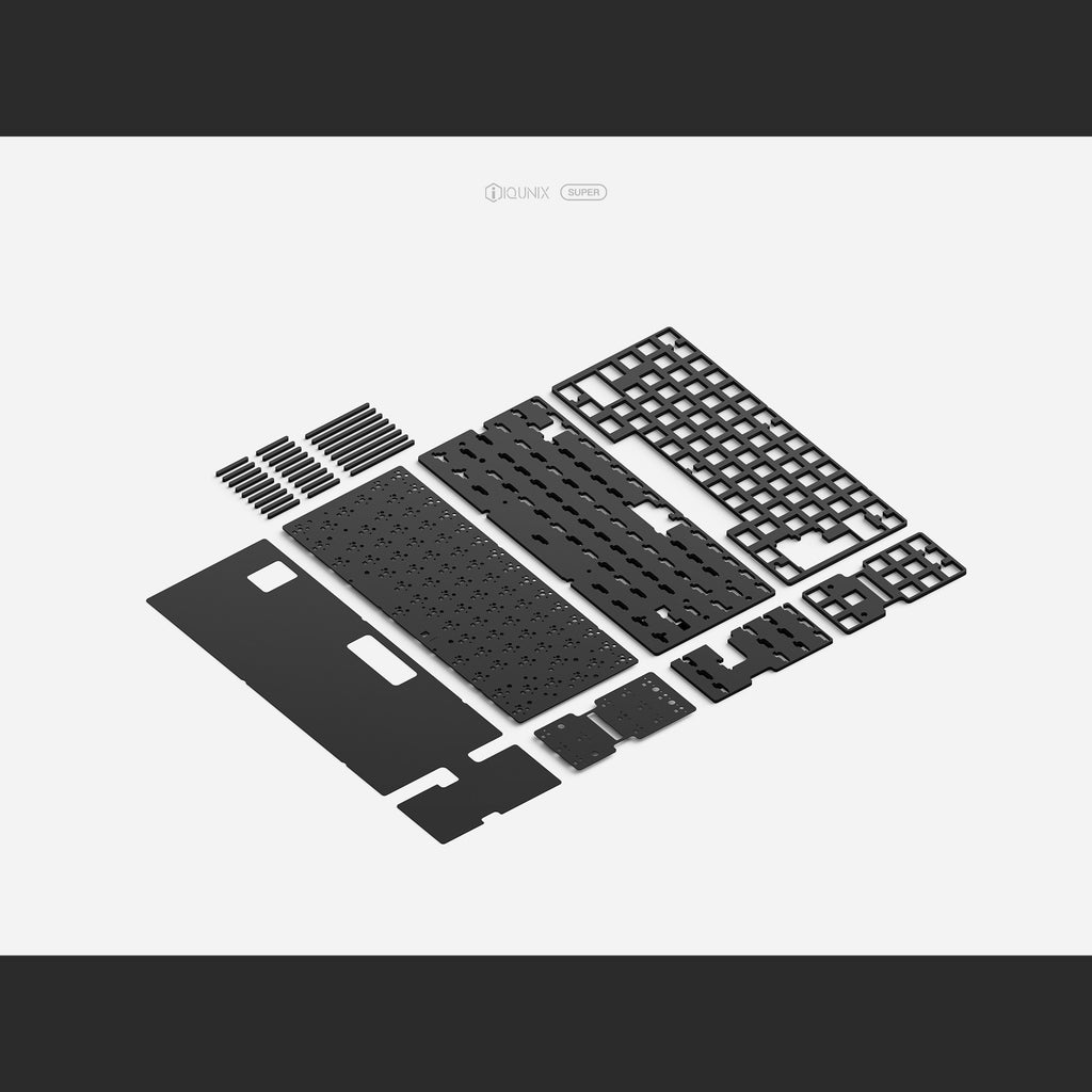 IQUNIX Super Series 1+1 Switches and Keycaps