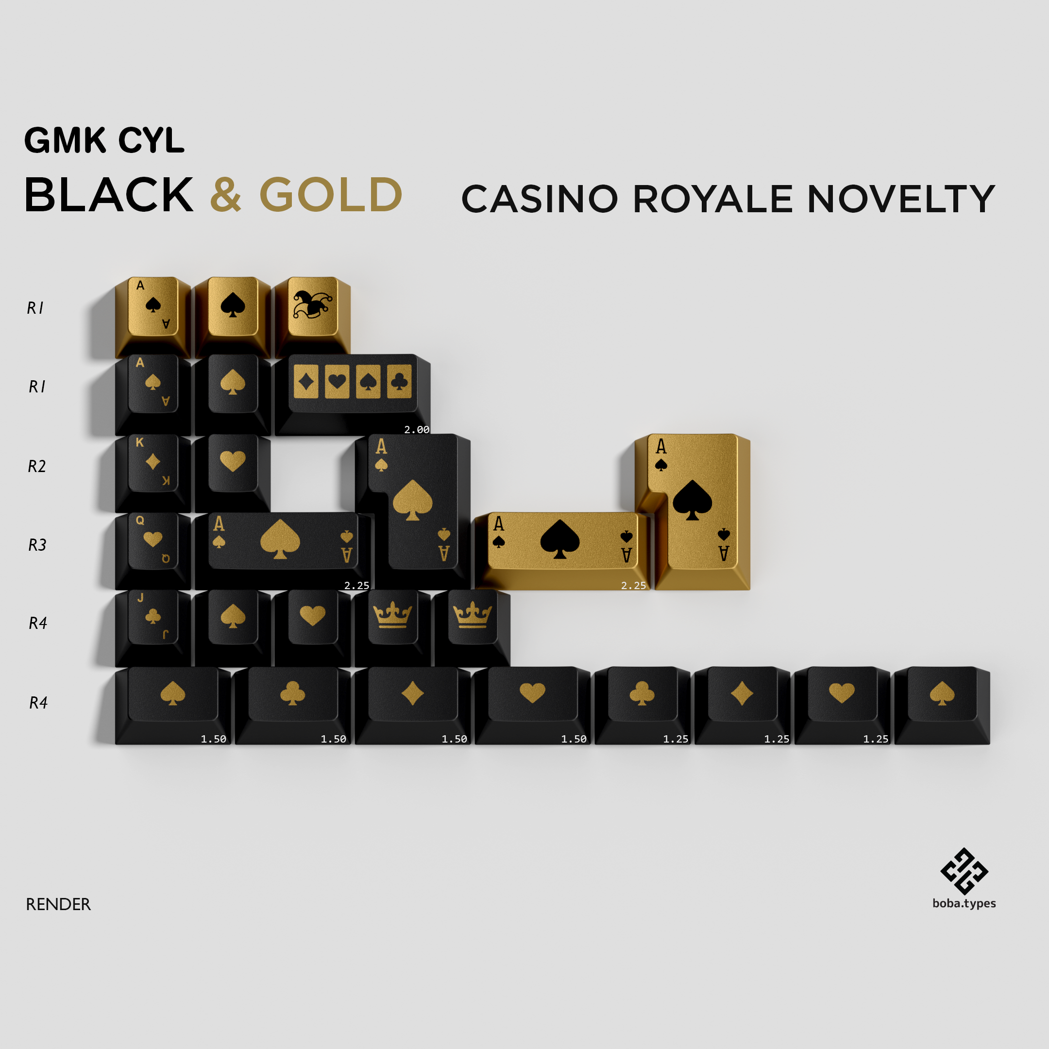 GMK Black and Gold - Group-Buy