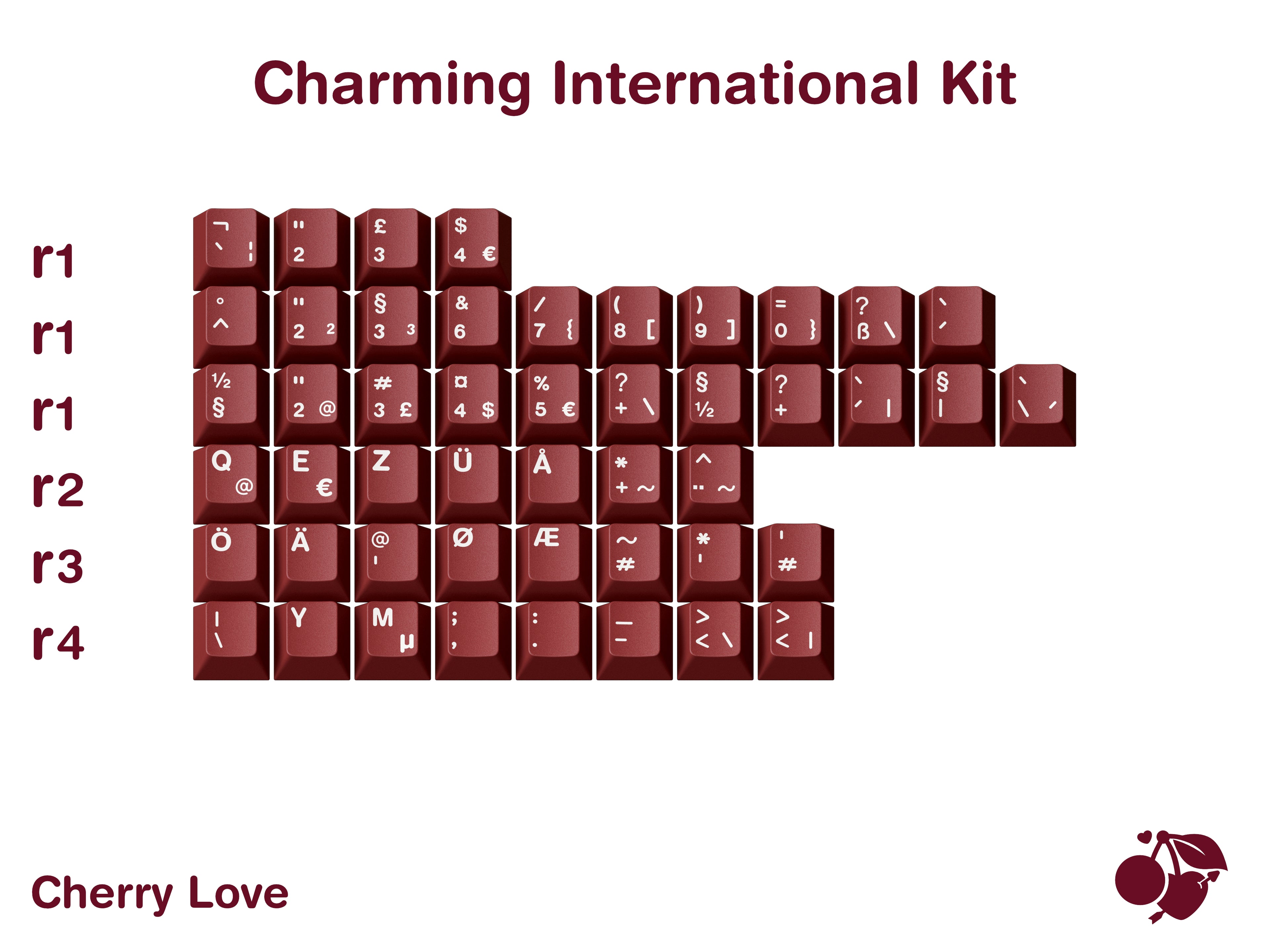 GMK Cherry Love - Group-Buy