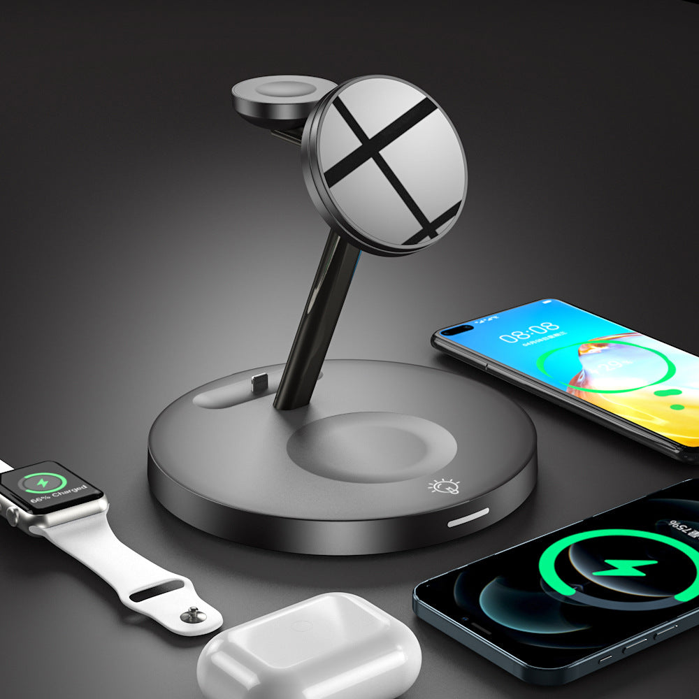 6 IN 1  Wireless Desktop Charging Station