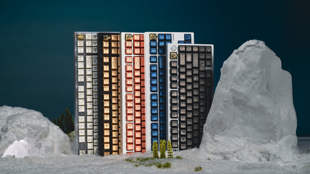 Awekeys Wild Ice Full Metal Keycaps Set - Group-Buy